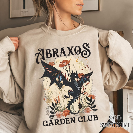 Abraxos Flower Garden Club Throne Of Glass Flower Shirt