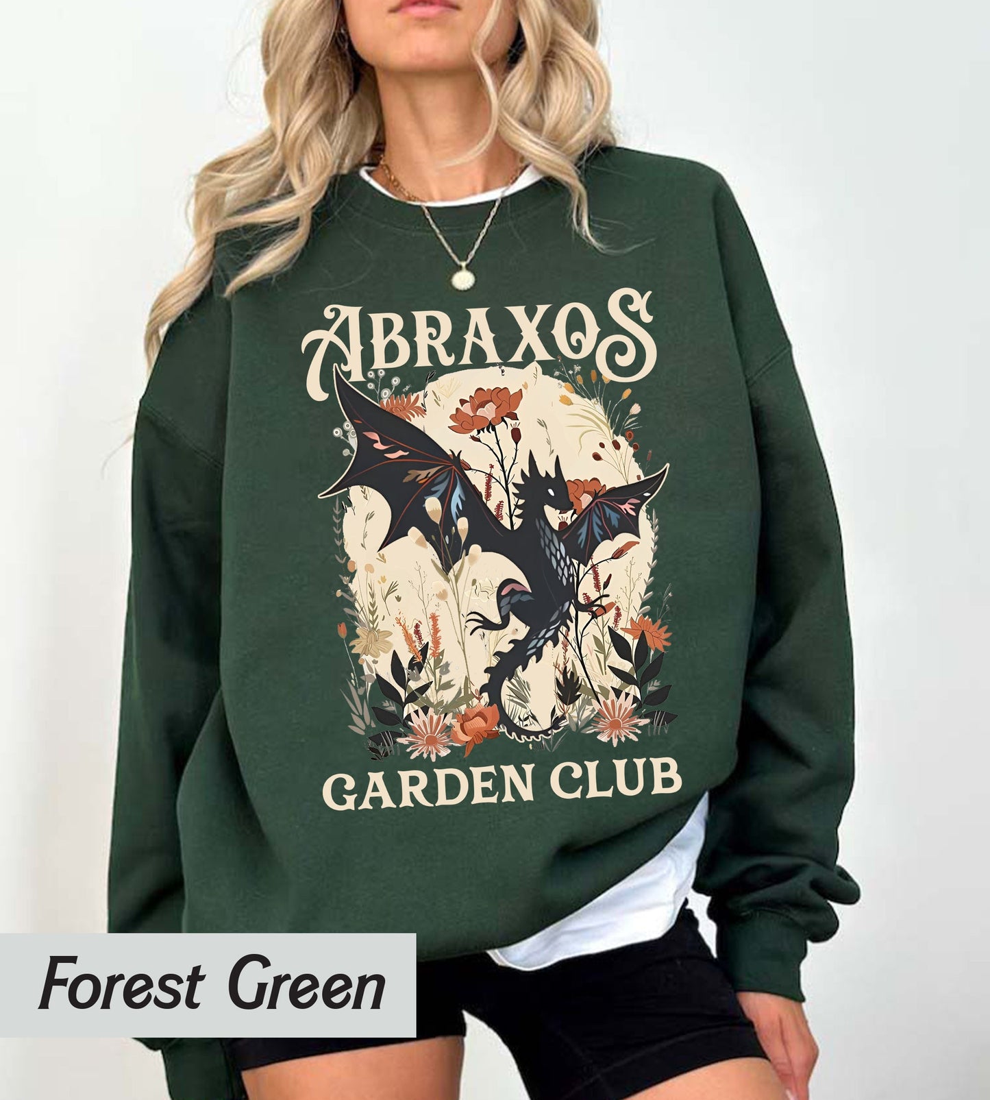 Abraxos Flower Garden Club Throne Of Glass Flower Shirt