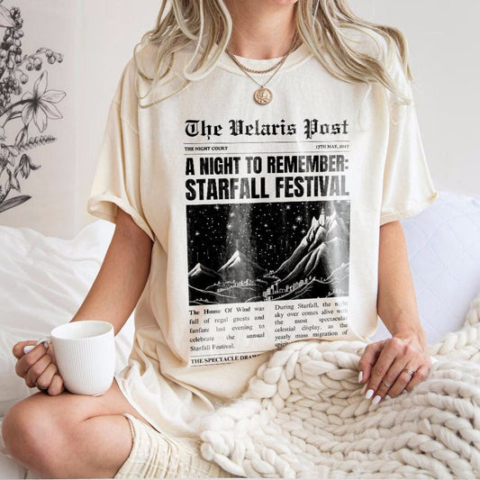 ACOTAR Starfall Festival Shirt  Velaris Night Court