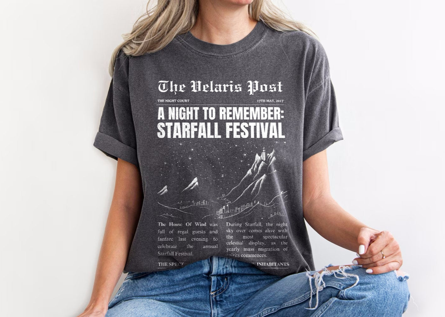 ACOTAR Starfall Festival Shirt  Velaris Night Court