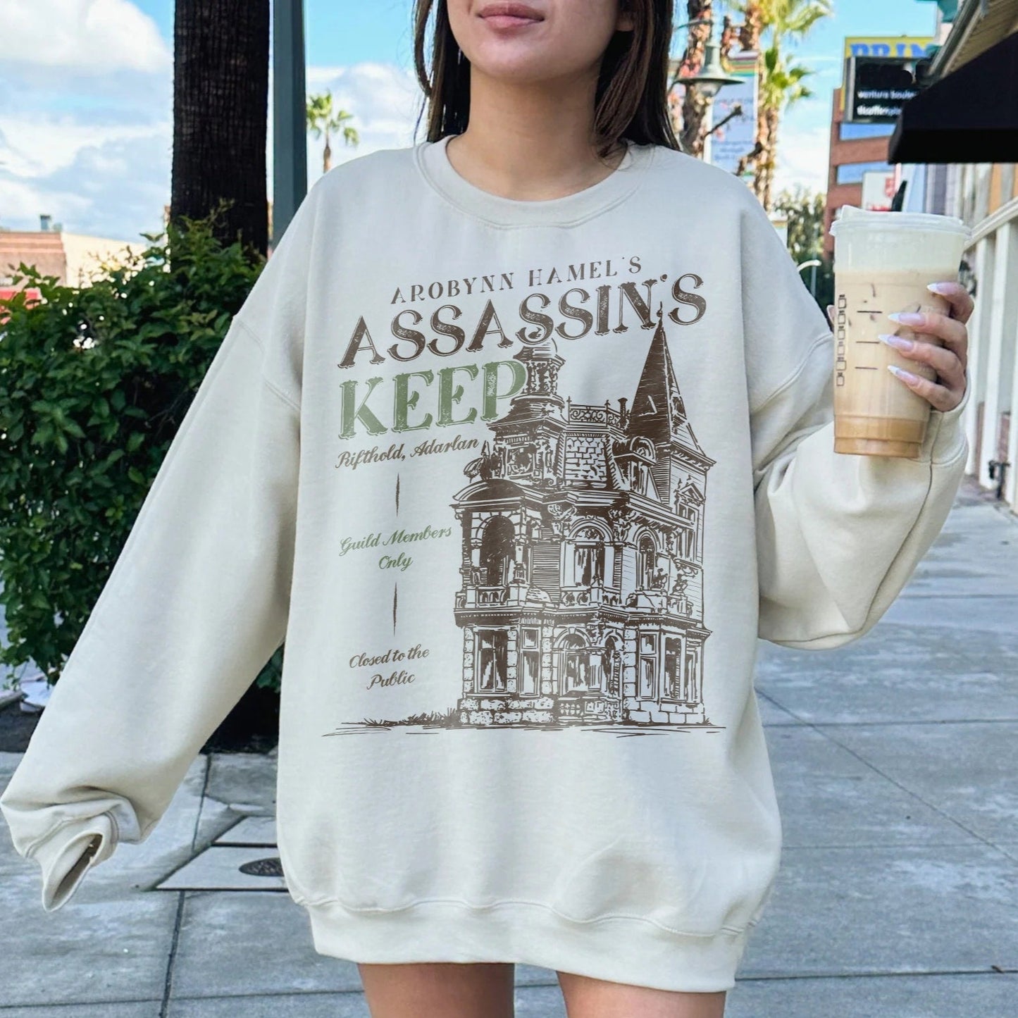 Assassin's Keep Sweatshirt Throne Of Glass