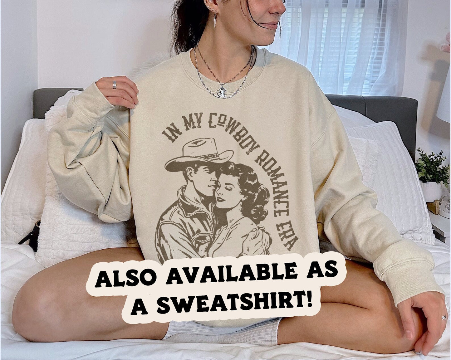 Bookish Cowboy Romance Era Shirt