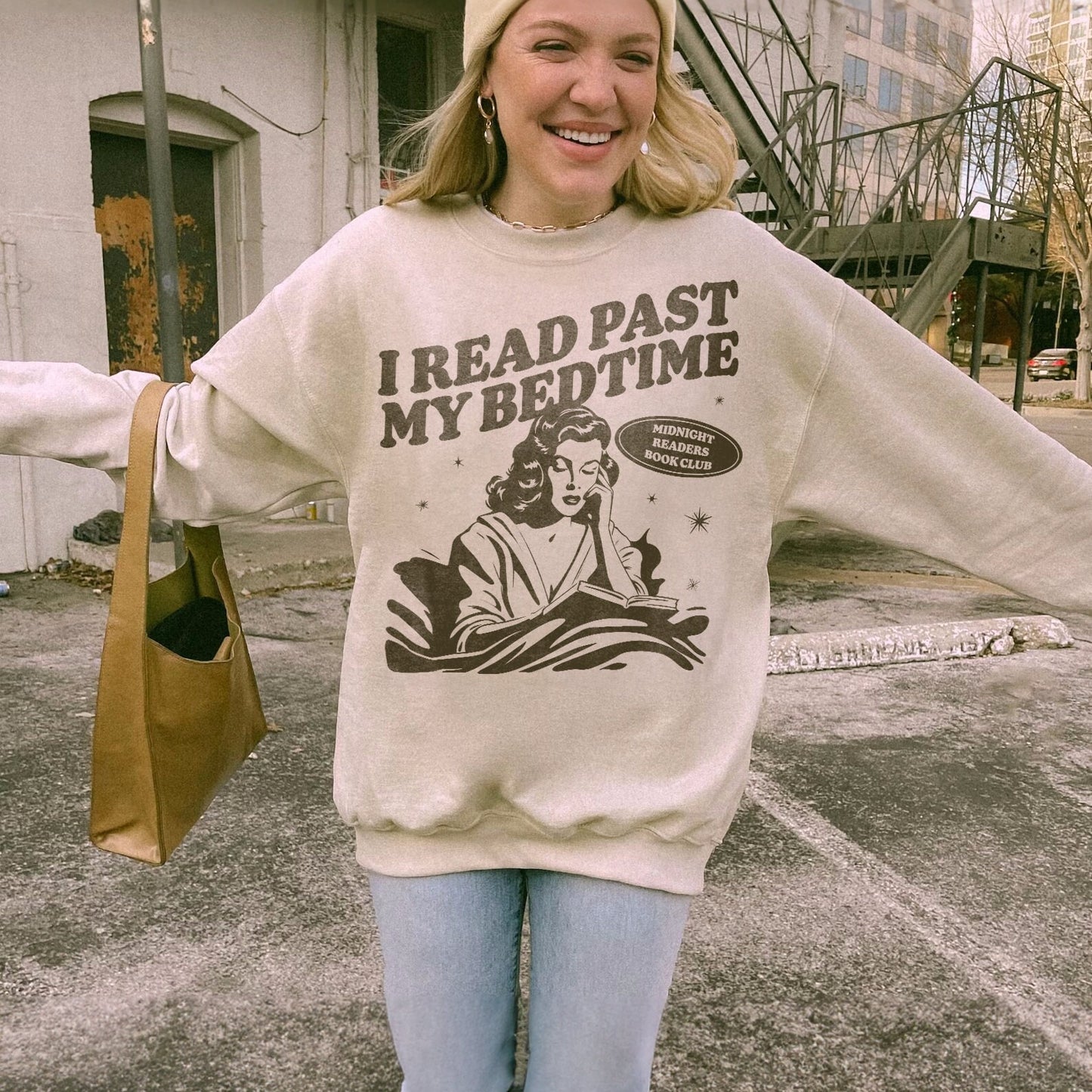 Late Night Reader Sweatshirt