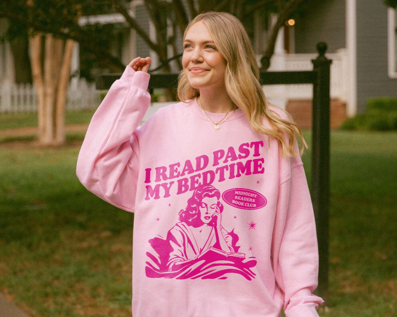 Late Night Reader Sweatshirt