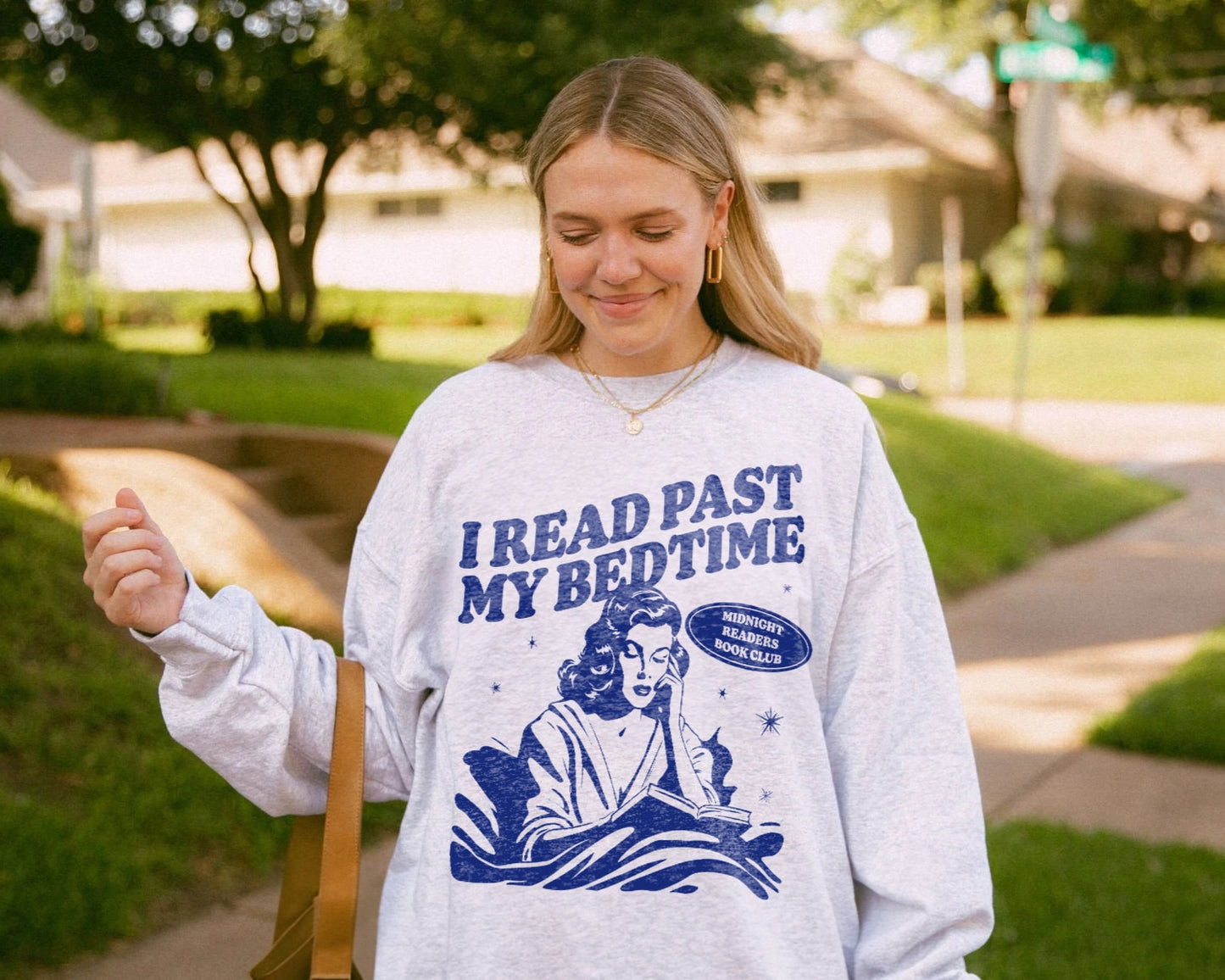 Late Night Reader Sweatshirt