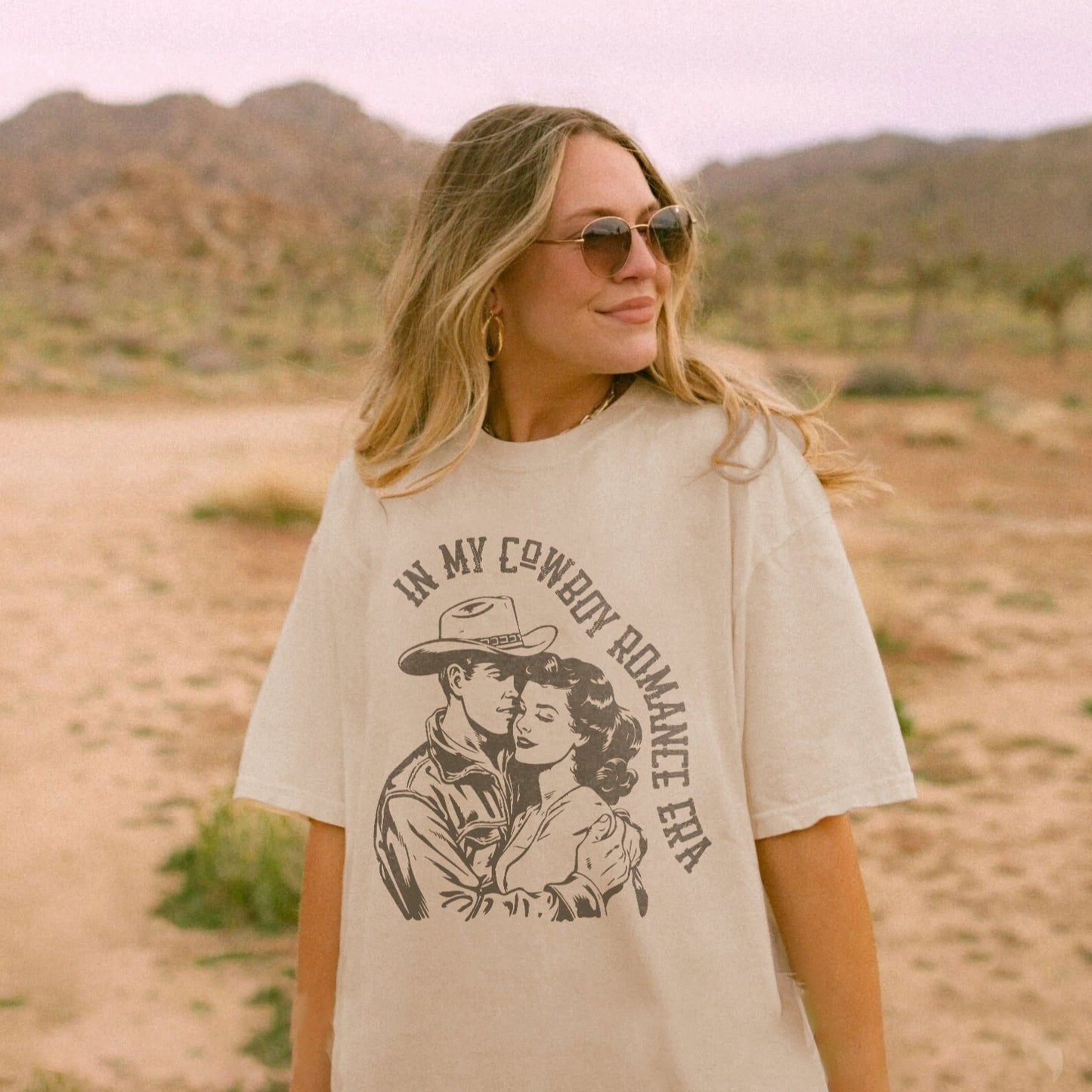 Bookish Cowboy Romance Era Shirt