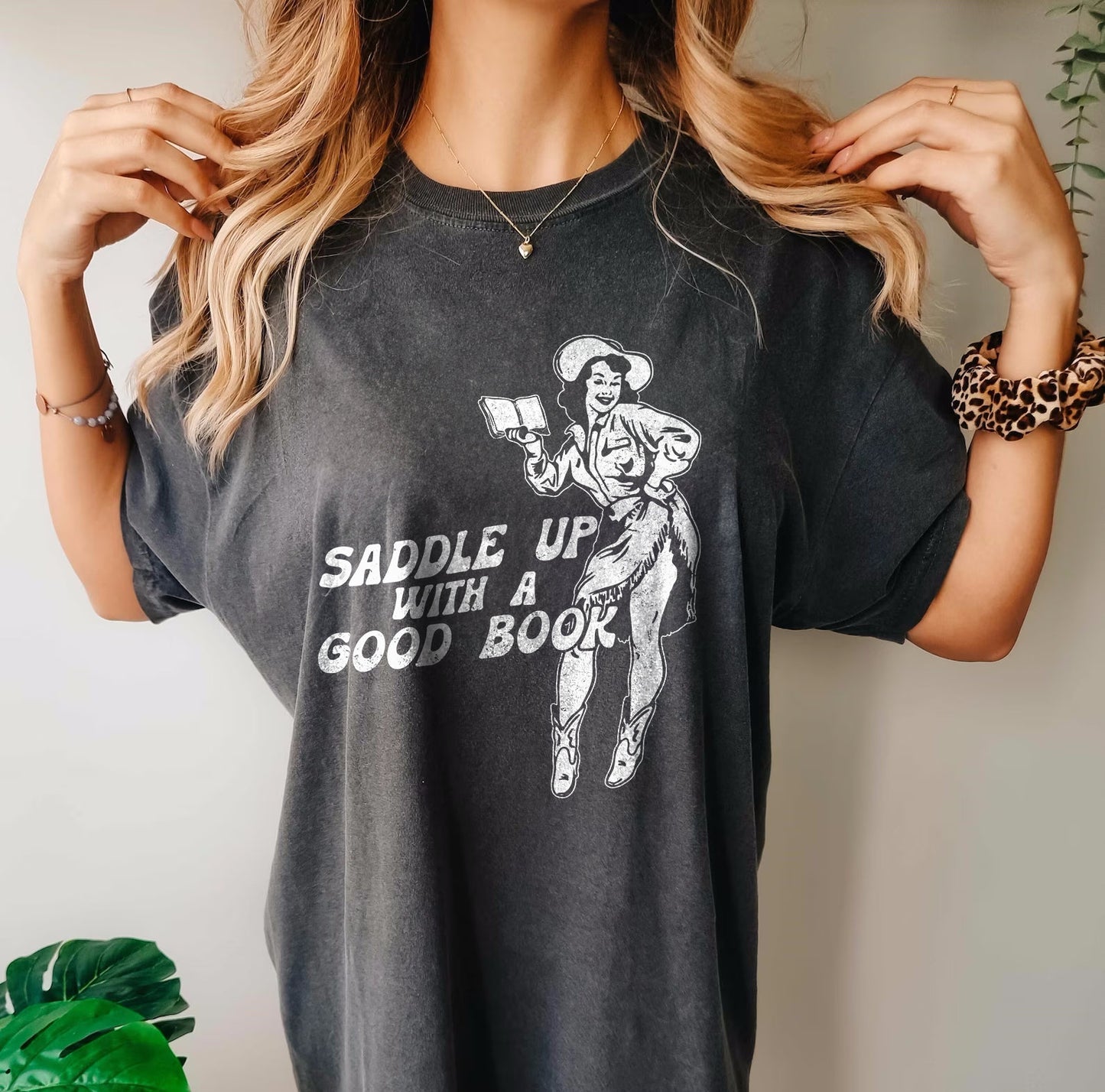 Bookish Cowgirl Comfort Colors Shirt