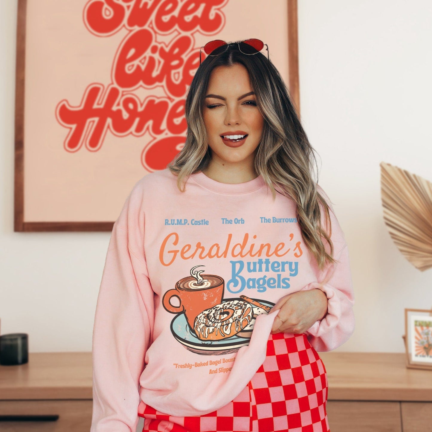 Geraldine's Buttery Bagels Sweatshirt Zodiac Academy