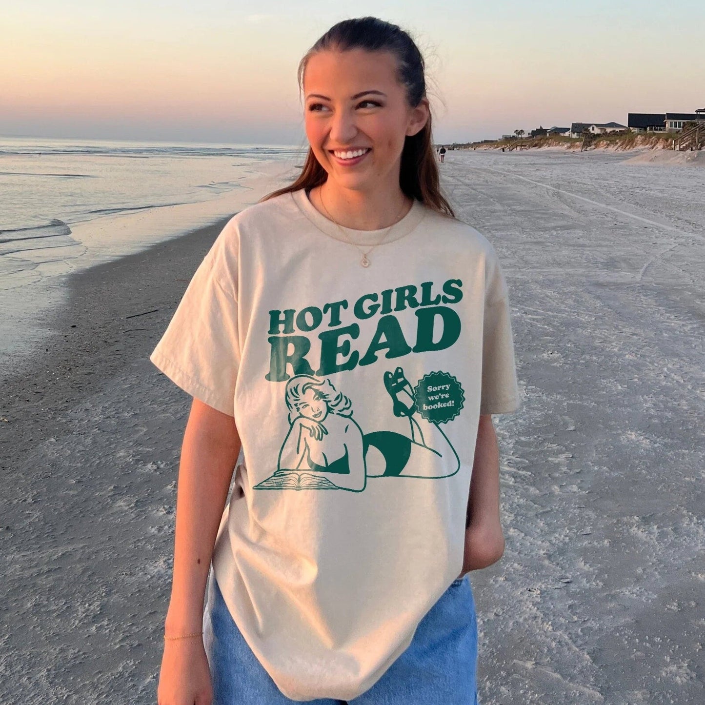 Hot Girls Read Shirt