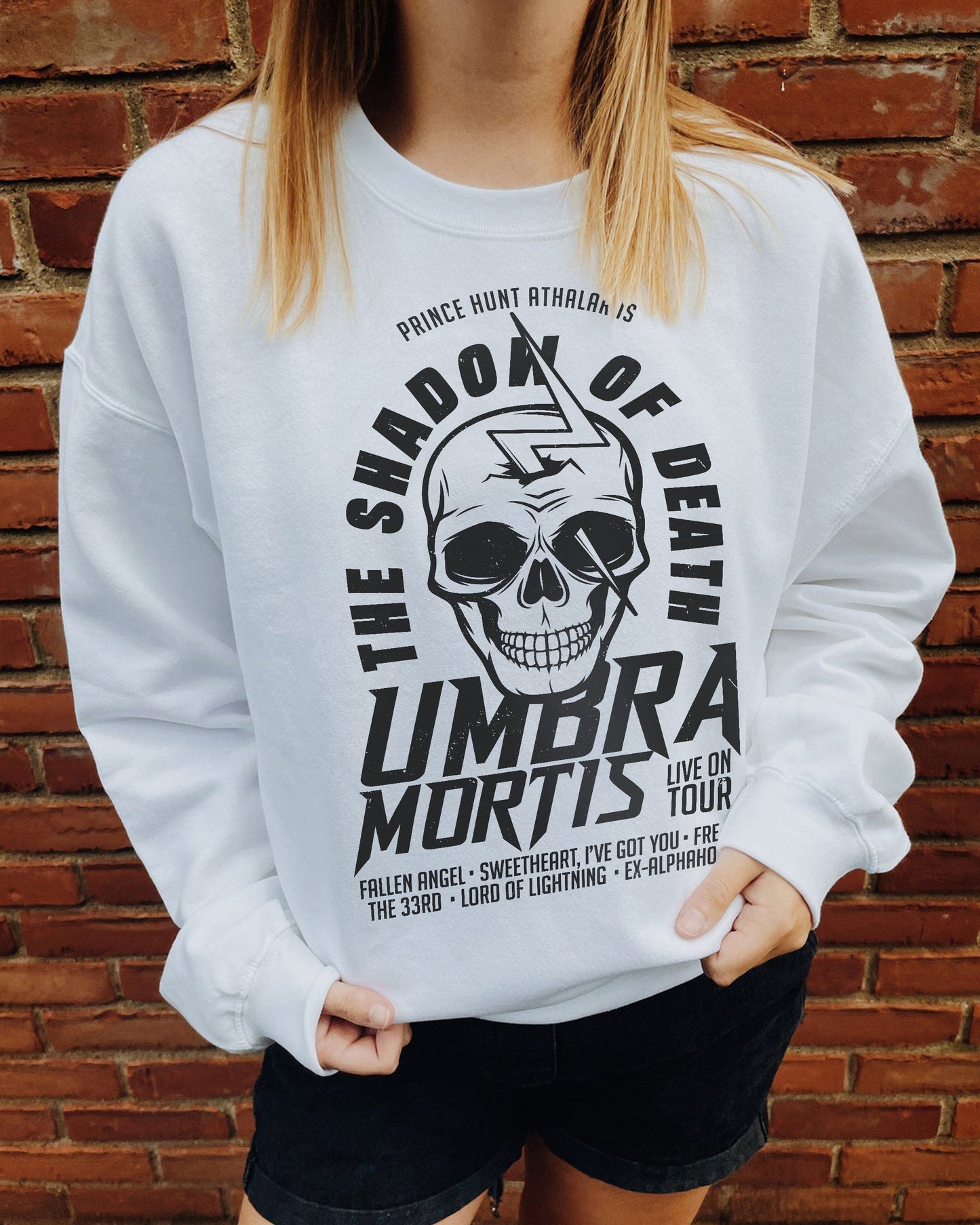 Hunt Athalar Umbra Mortis Band Sweatshirt