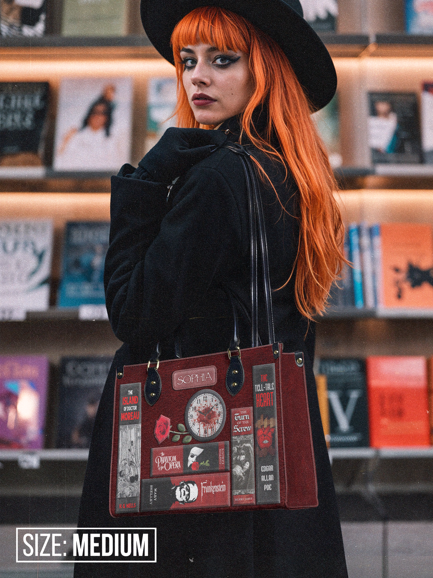 Libro Horror Books TTAY1201001Y Leather Bag