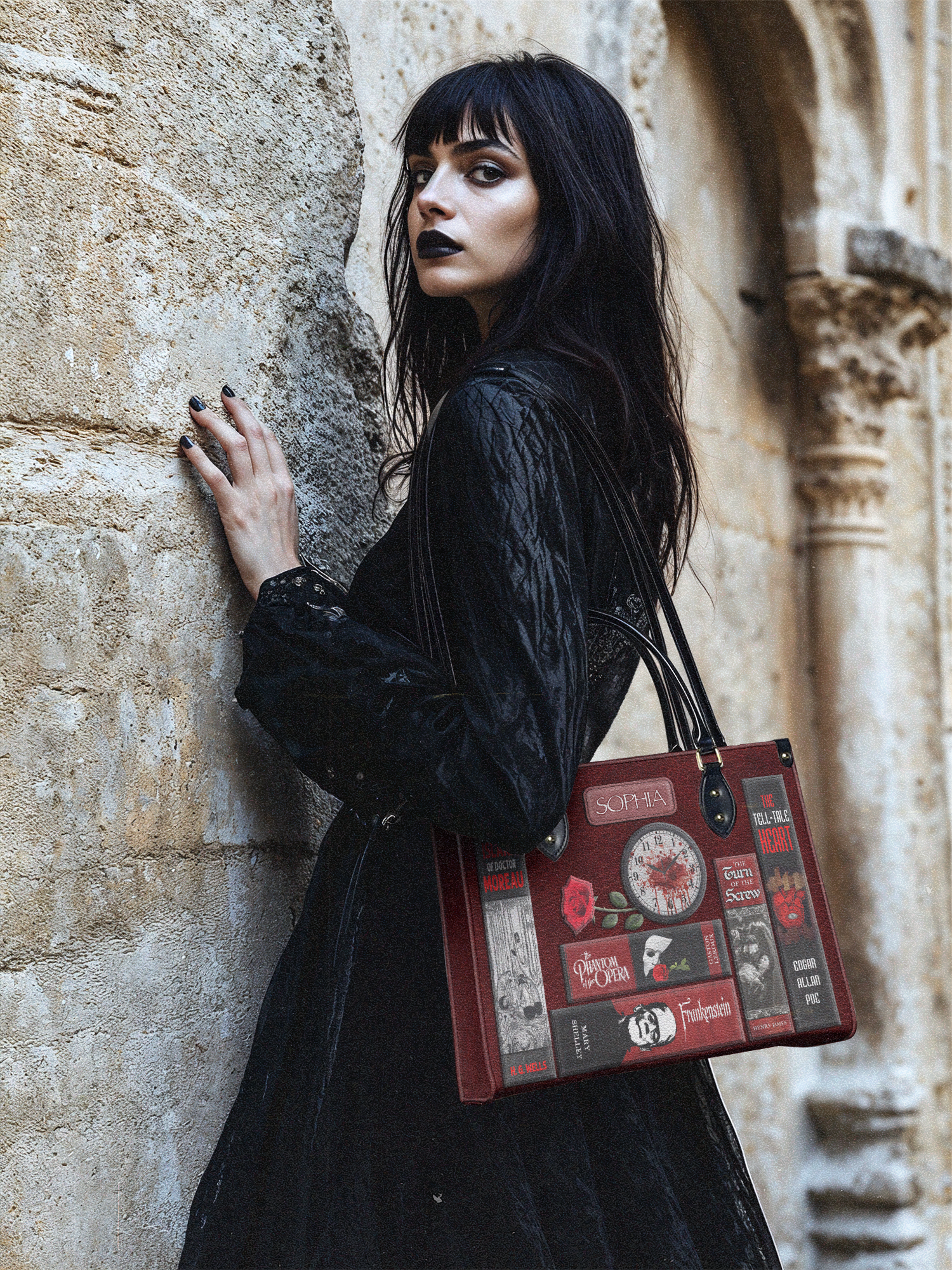 Libro Horror Books TTAY1201001Y Leather Bag