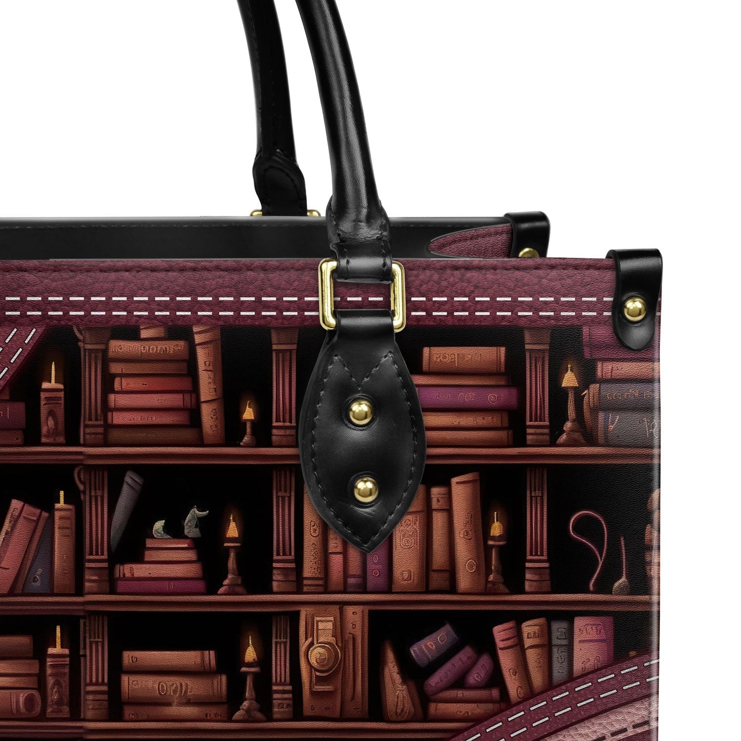 Just A Girl Who Loves Books HHAY1702003A Leather Bag