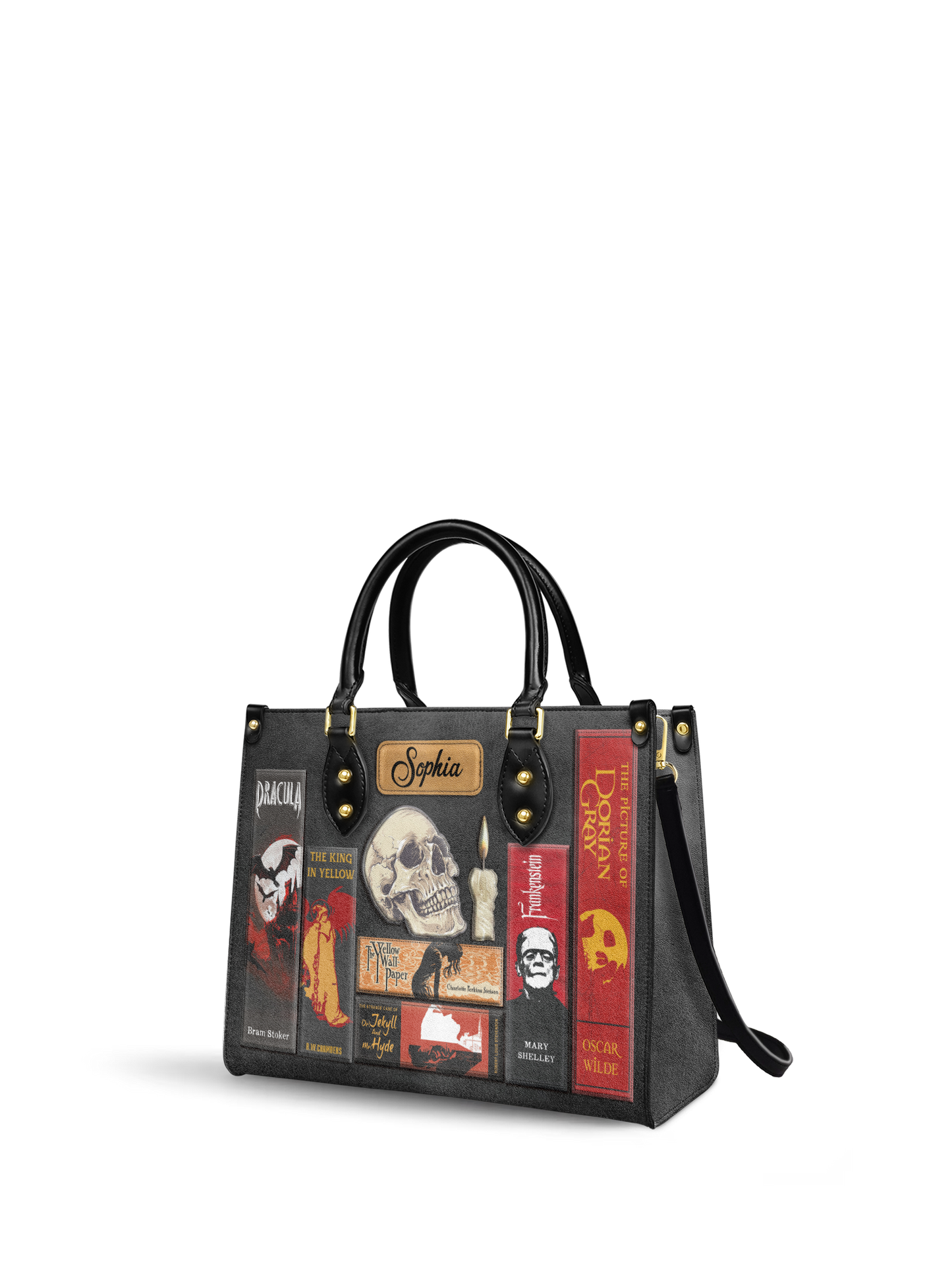 Libro Horror NQAY0812003Y Leather Bag