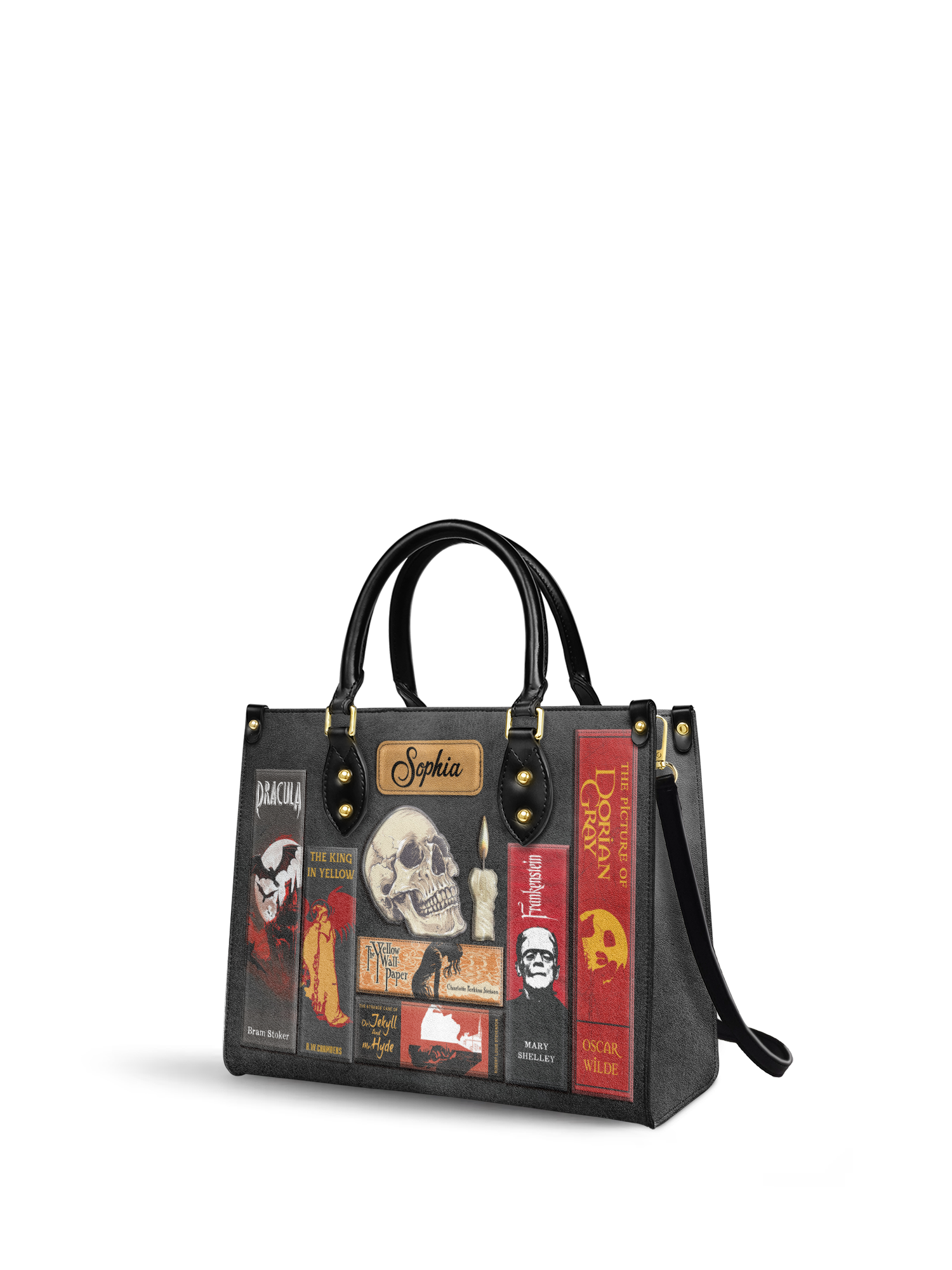 Libro Horror NQAY0812003Y Leather Bag