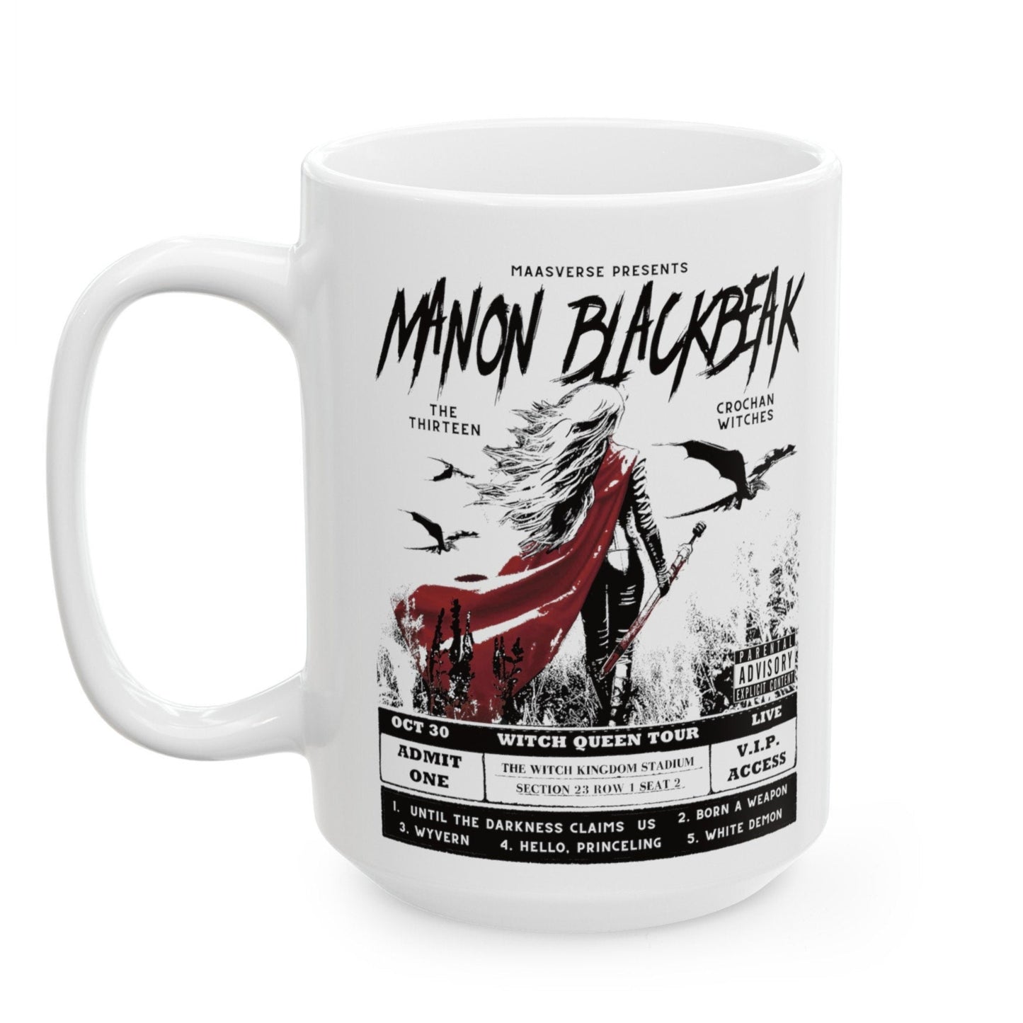 Manon Blackbeak Book Mug