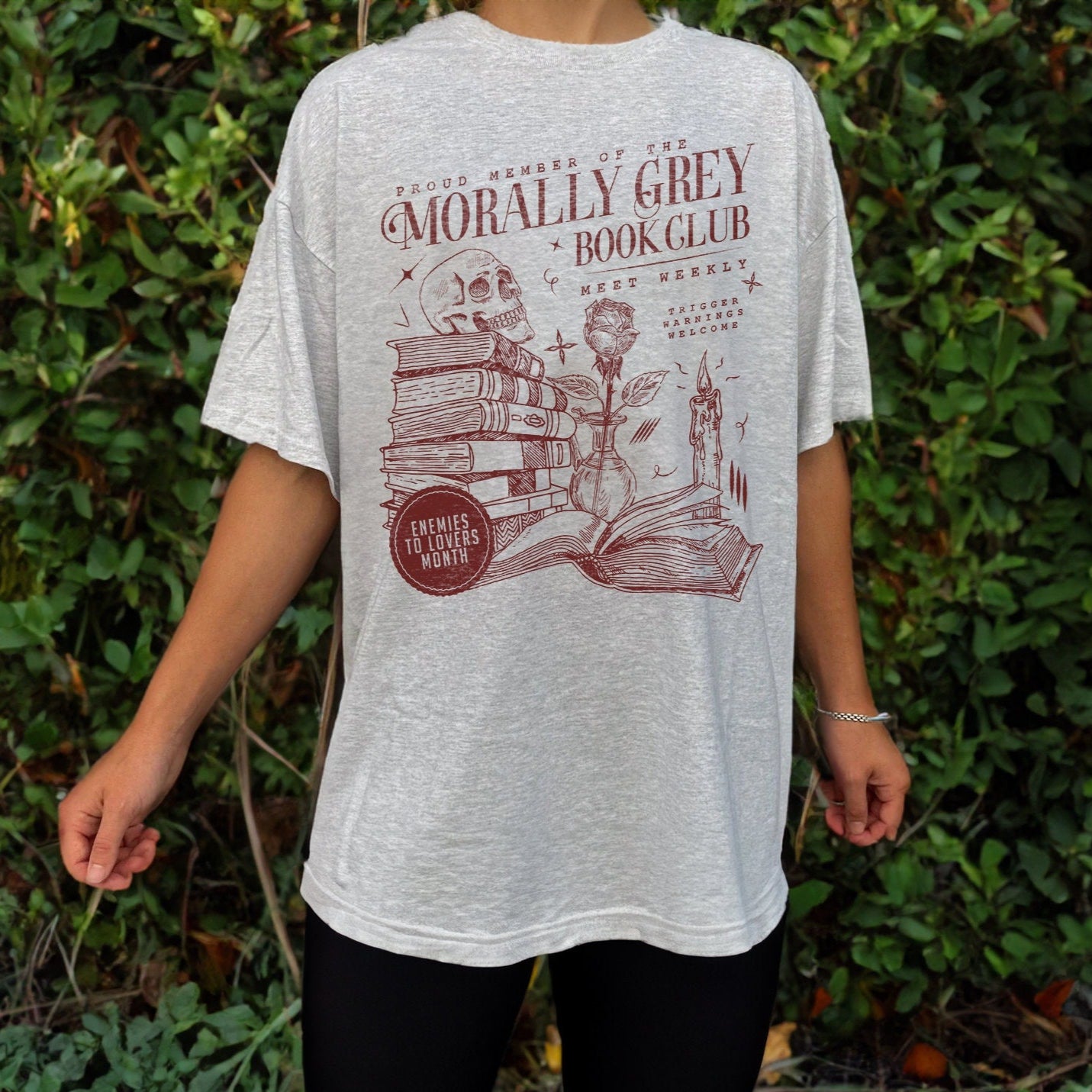 Morally Grey Book Club Shirt Dark Romance