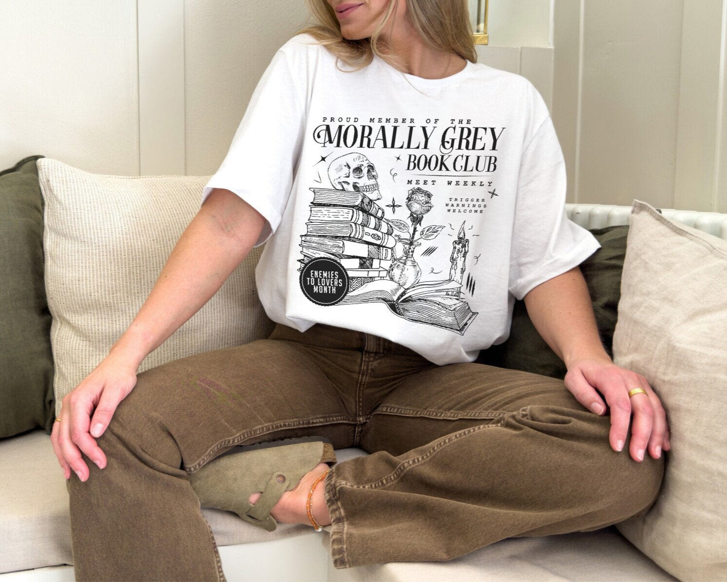 Morally Grey Book Club Shirt Dark Romance