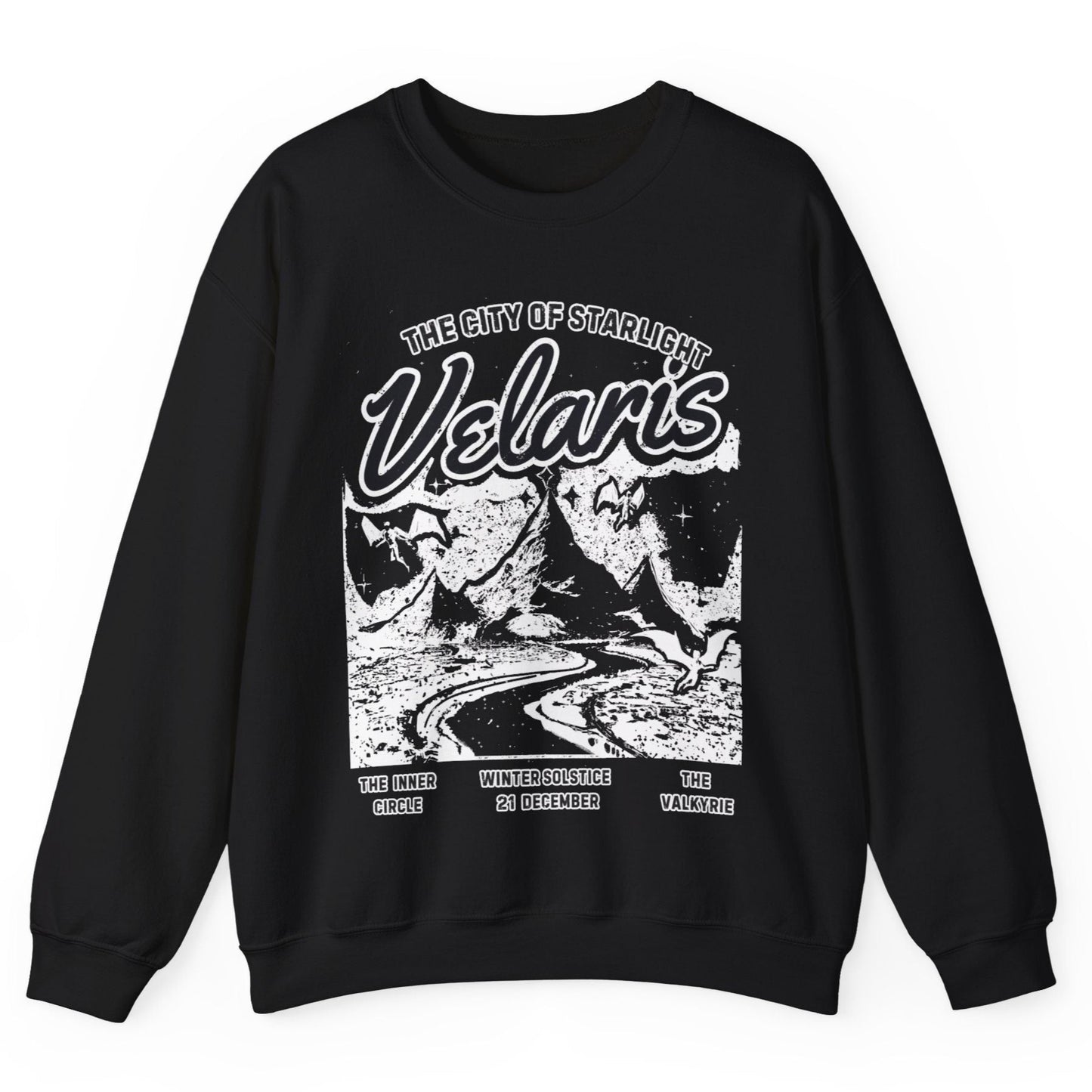 Retro Velaris Sweatshirt Sarah J Maas Merch