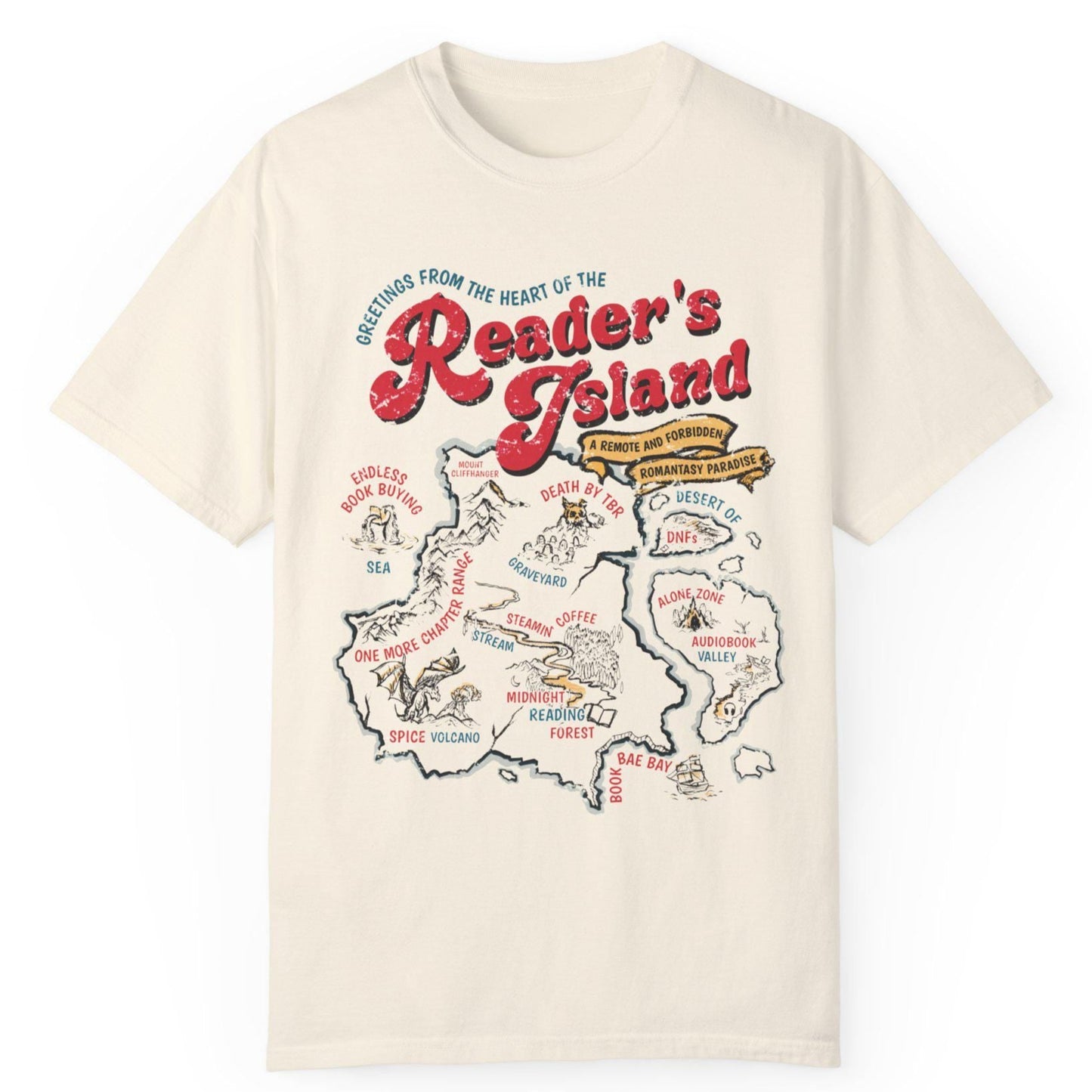 Retro Reader's Island Shirt