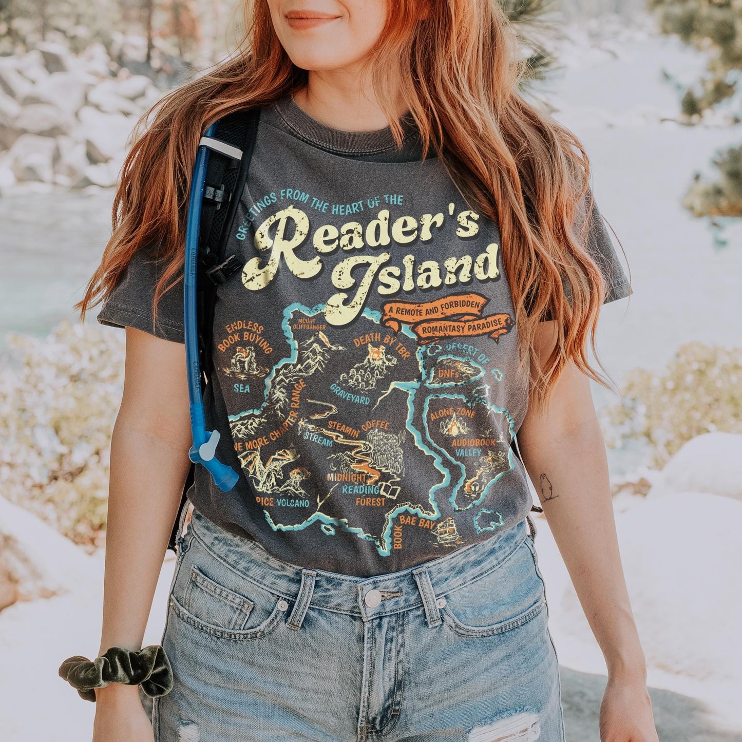 Retro Reader's Island Shirt