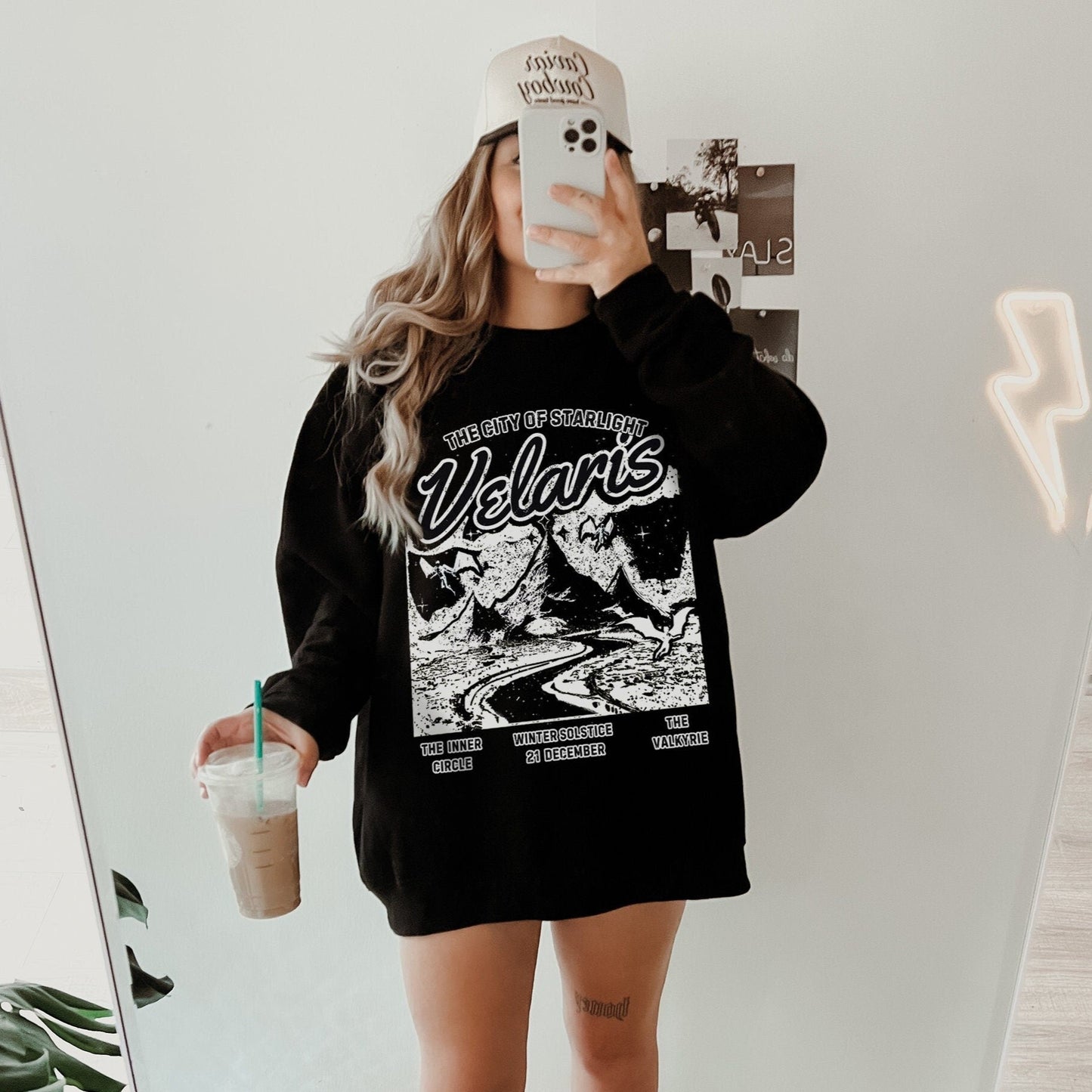 Retro Velaris Sweatshirt Sarah J Maas Merch