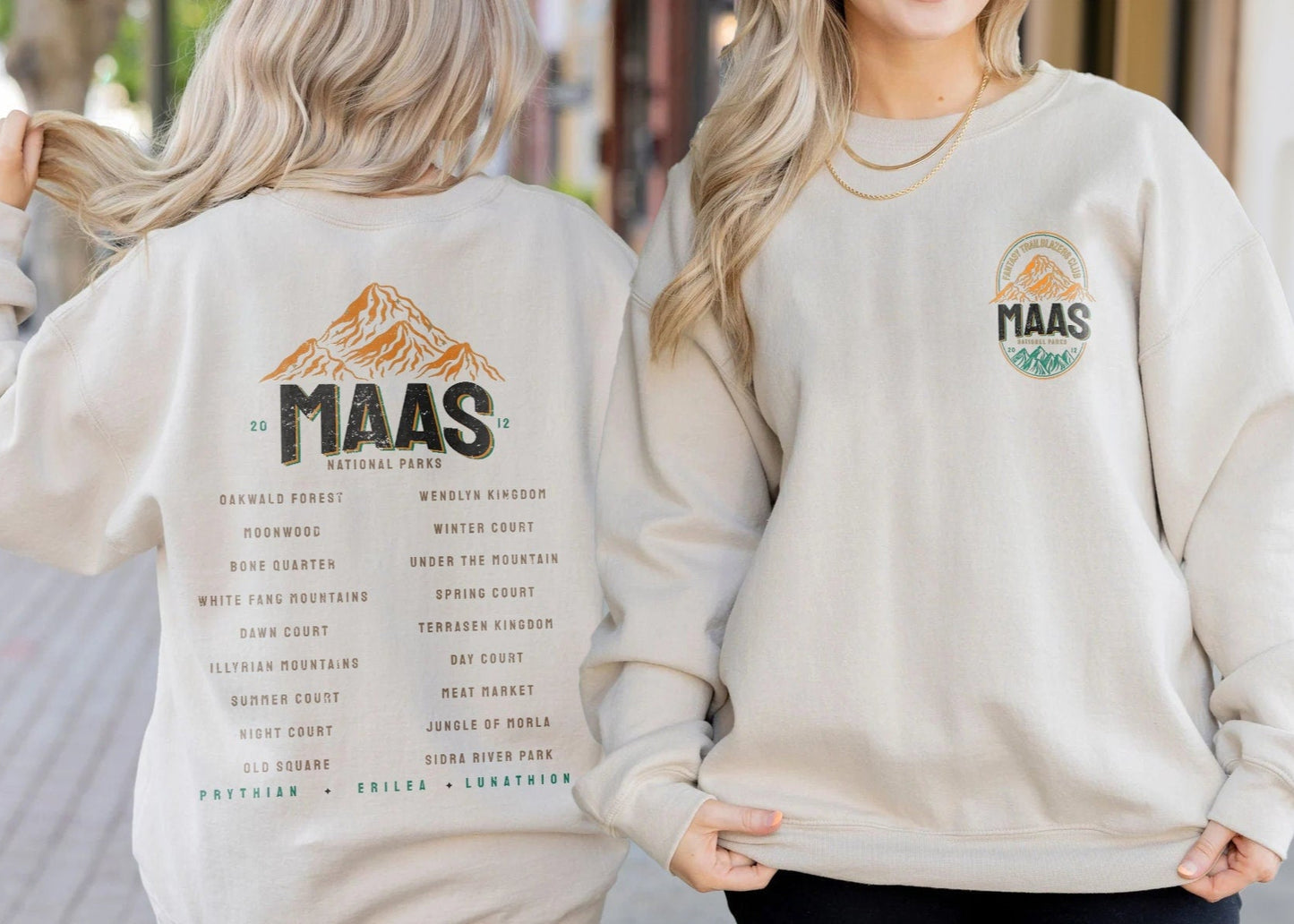 Sarah J Maas National Parks Sweatshirt