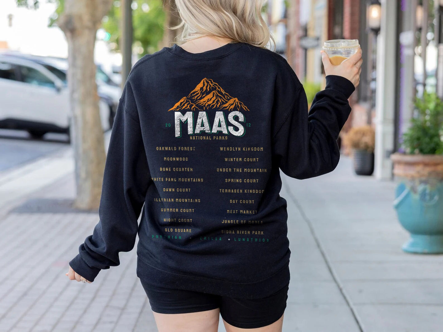 Sarah J Maas National Parks Sweatshirt