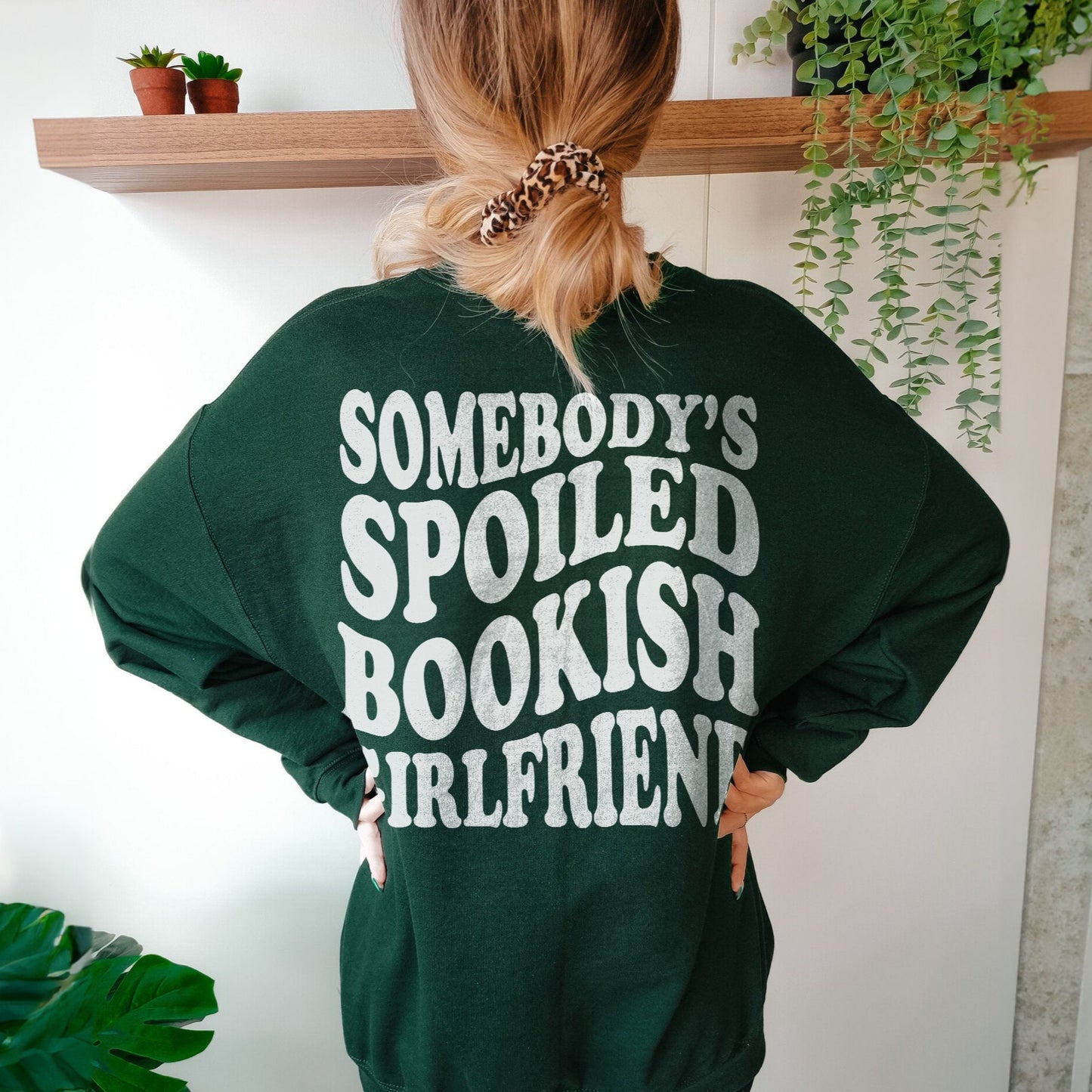 Somebody's Spoiled Bookish Girlfriend Shirt