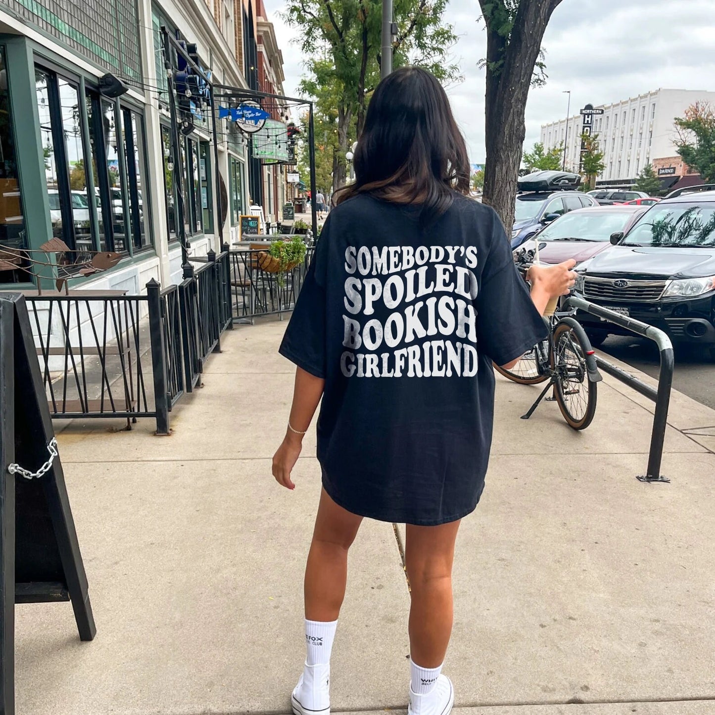 Somebody's Spoiled Bookish Girlfriend Shirt