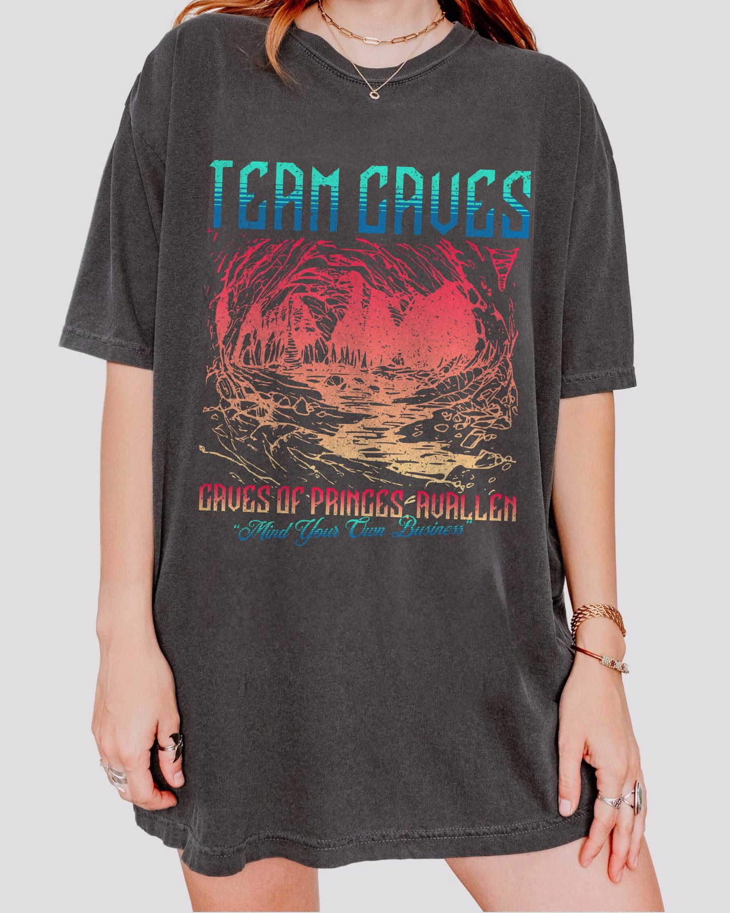 Team Caves Shirt  House Of Flame And Shadow Crescent City