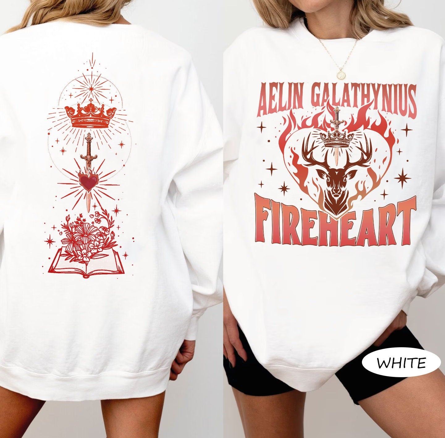 Fireheart Aelin Galathynius Shirt