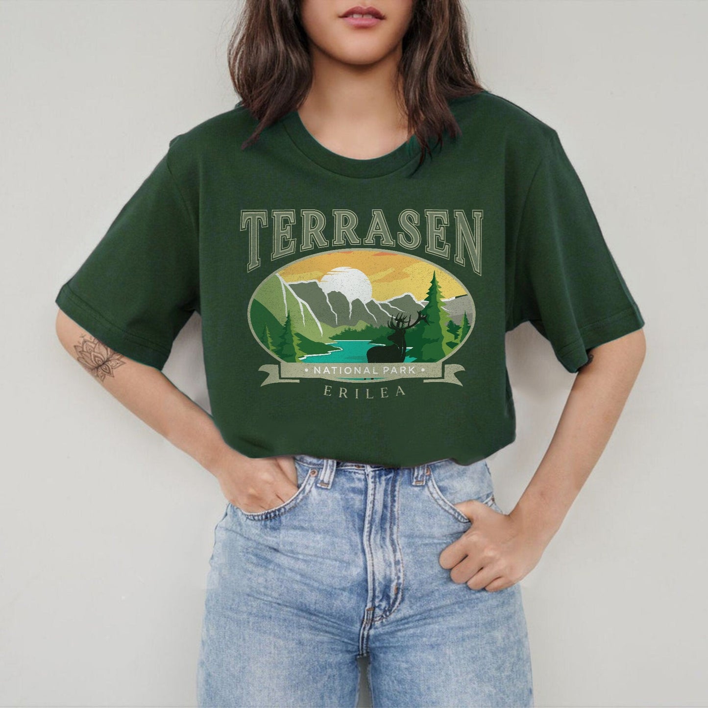 Throne Of Glass Terrasen Park T-Shirt