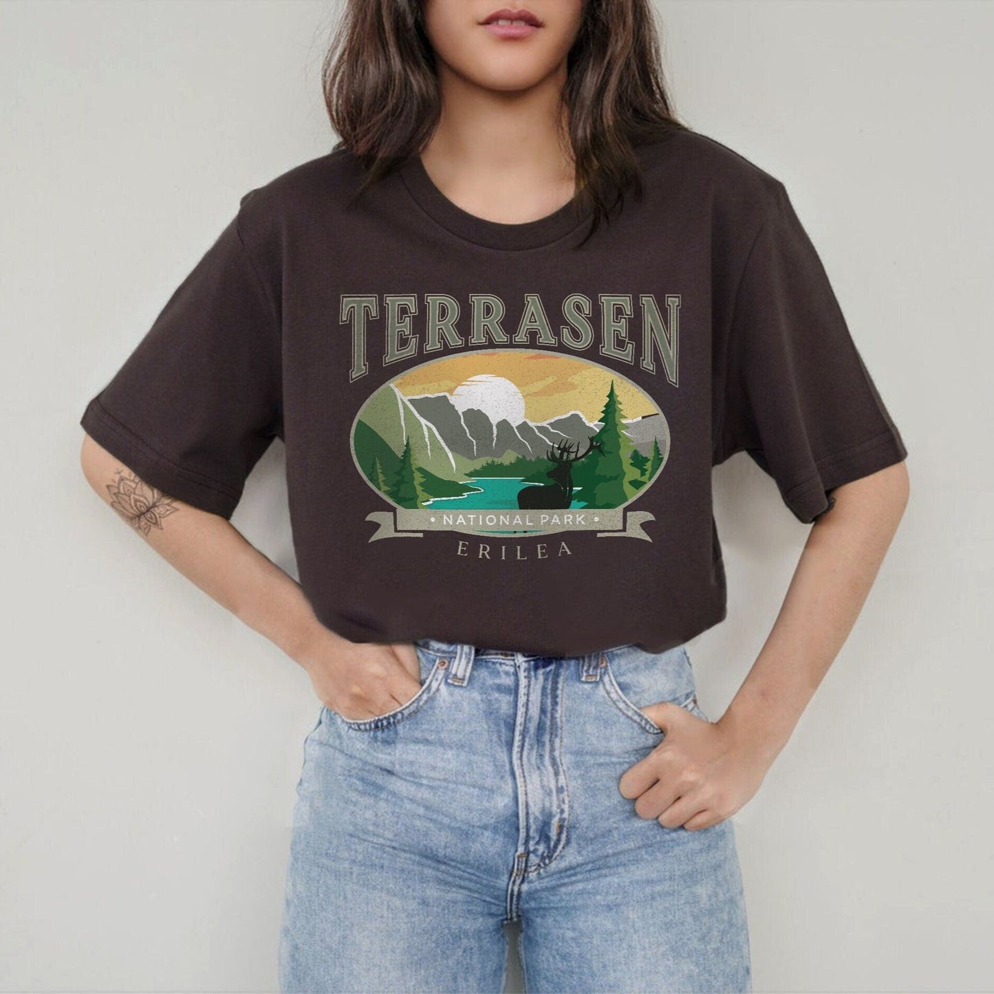 Throne Of Glass Terrasen Park T-Shirt