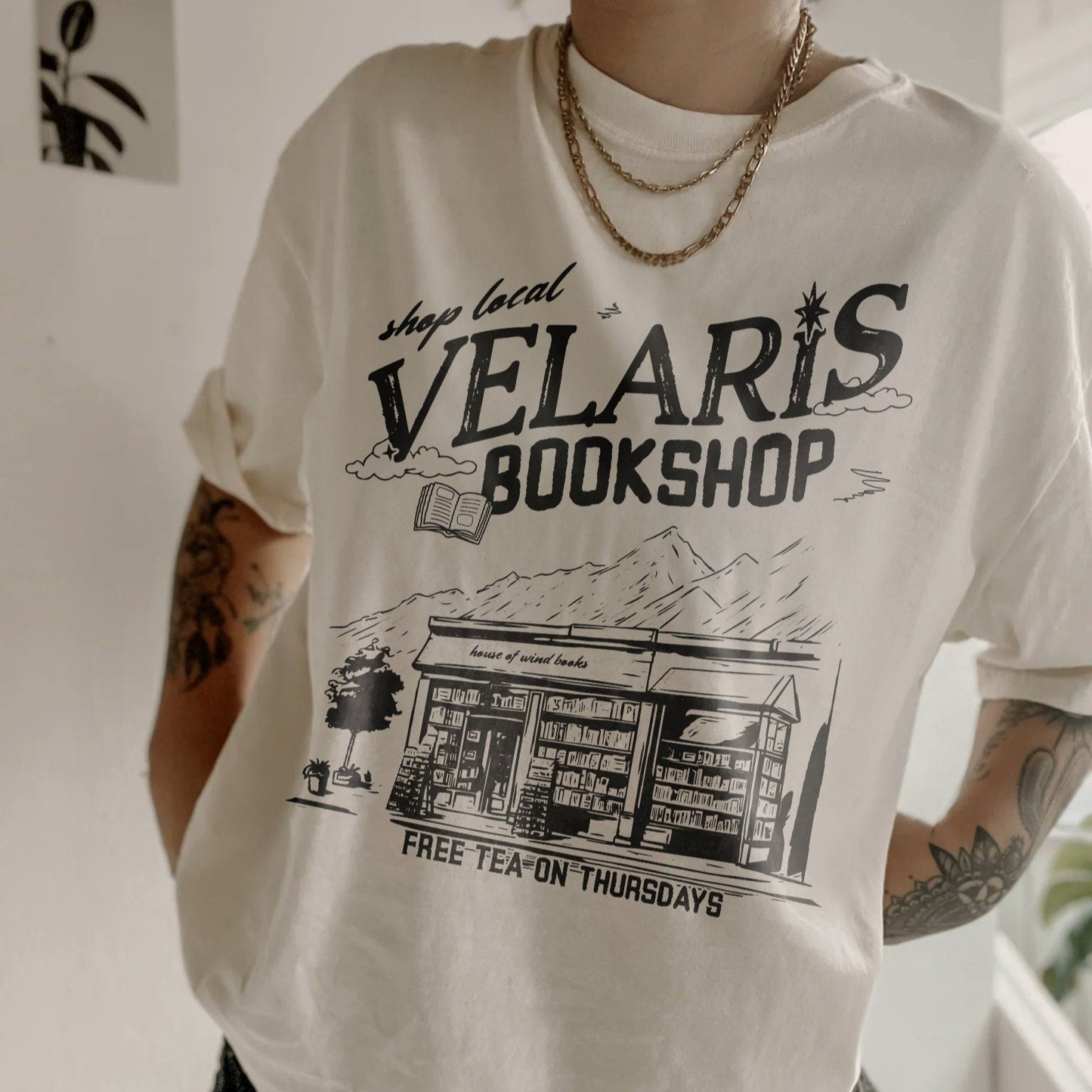 Shop Local Velaris Bookshop Shirt