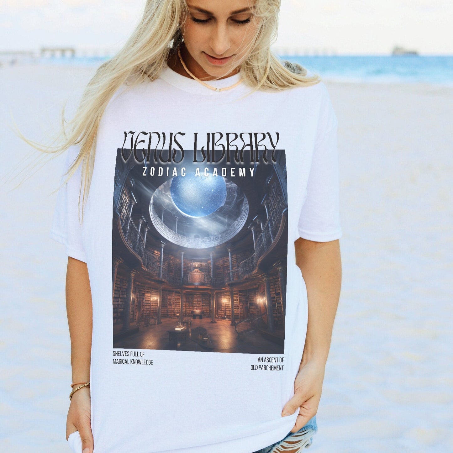 Zodiac Academy Venus Library Shirt