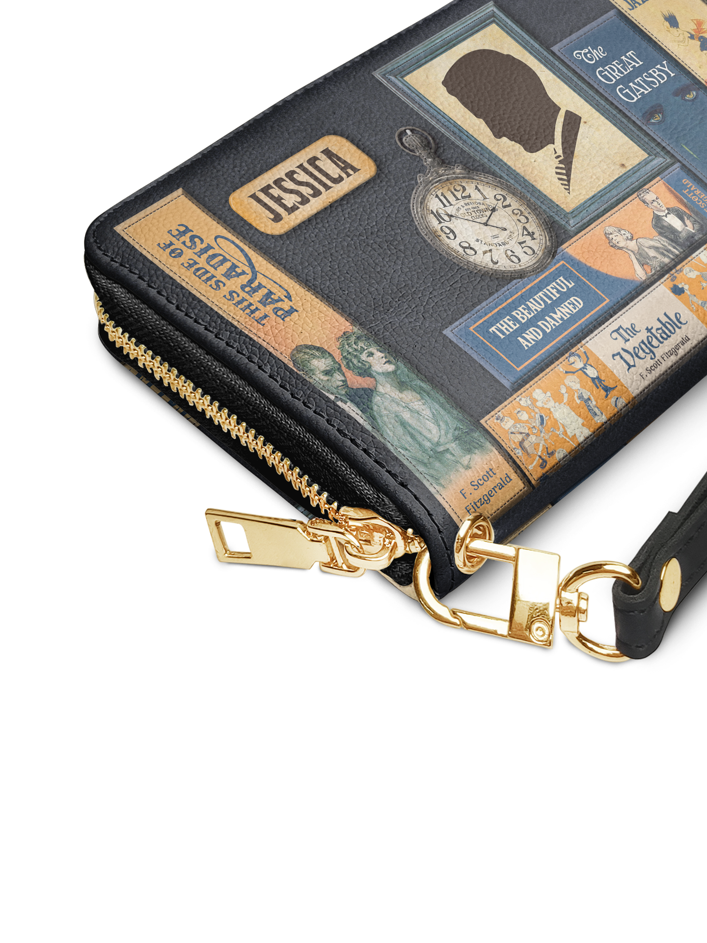 Libro Francis Scott Key Fitzgerald HHRZ15086639BA Wallet