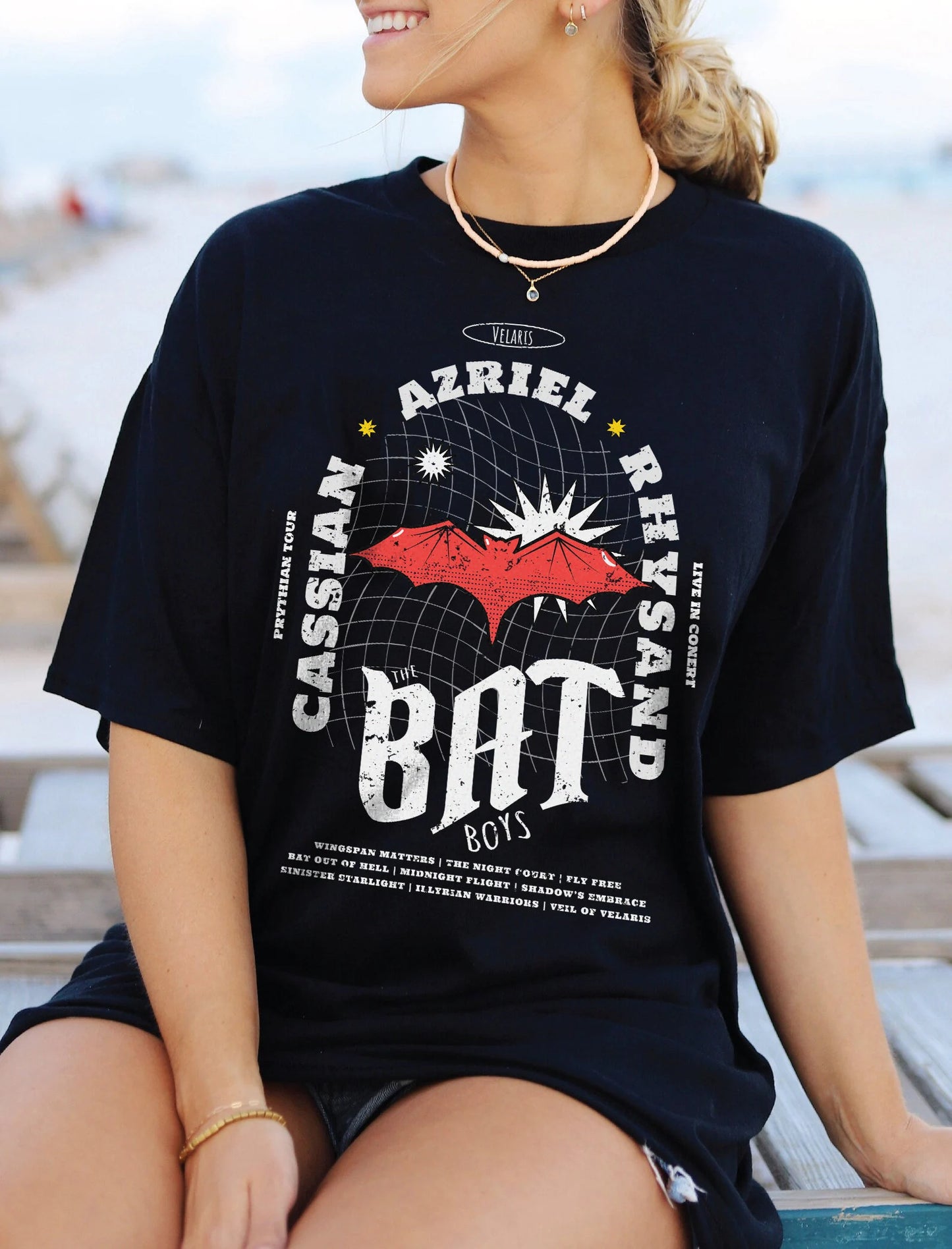 ACOTAR Bat Boys Band T-Shirt