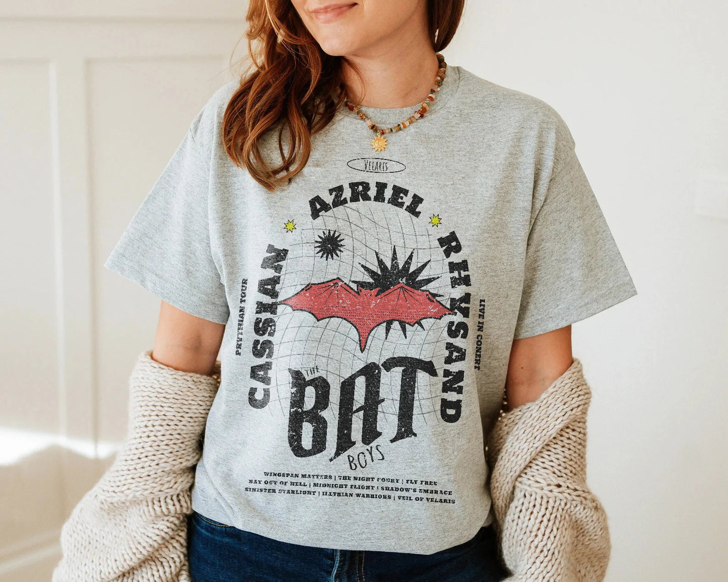 ACOTAR Bat Boys Band T-Shirt