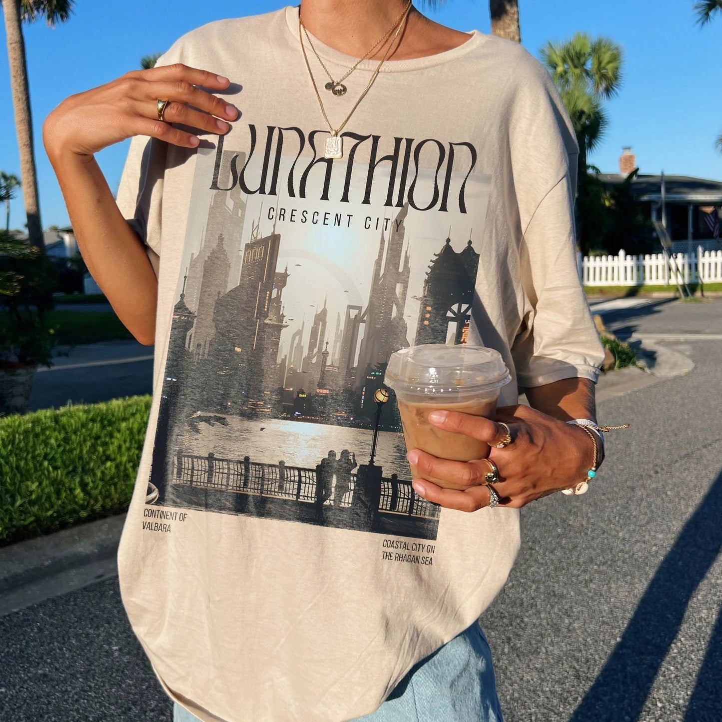 Lunathion Shirt - Crescent City Hunt Athalar Bryce Quinlan Ruhn Danaan umbra