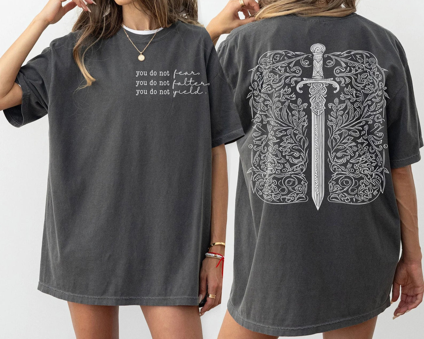 Throne of Glass Merch |  You Do Not Yield Shirt