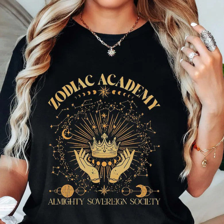 Zodiac Academy Merch Celestial Heirs Band Shirt