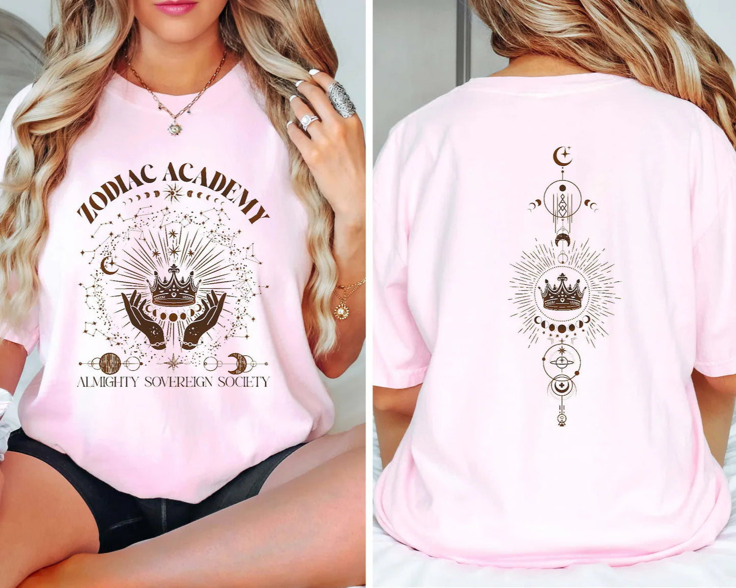 Zodiac Academy Merch Celestial Heirs Band Shirt