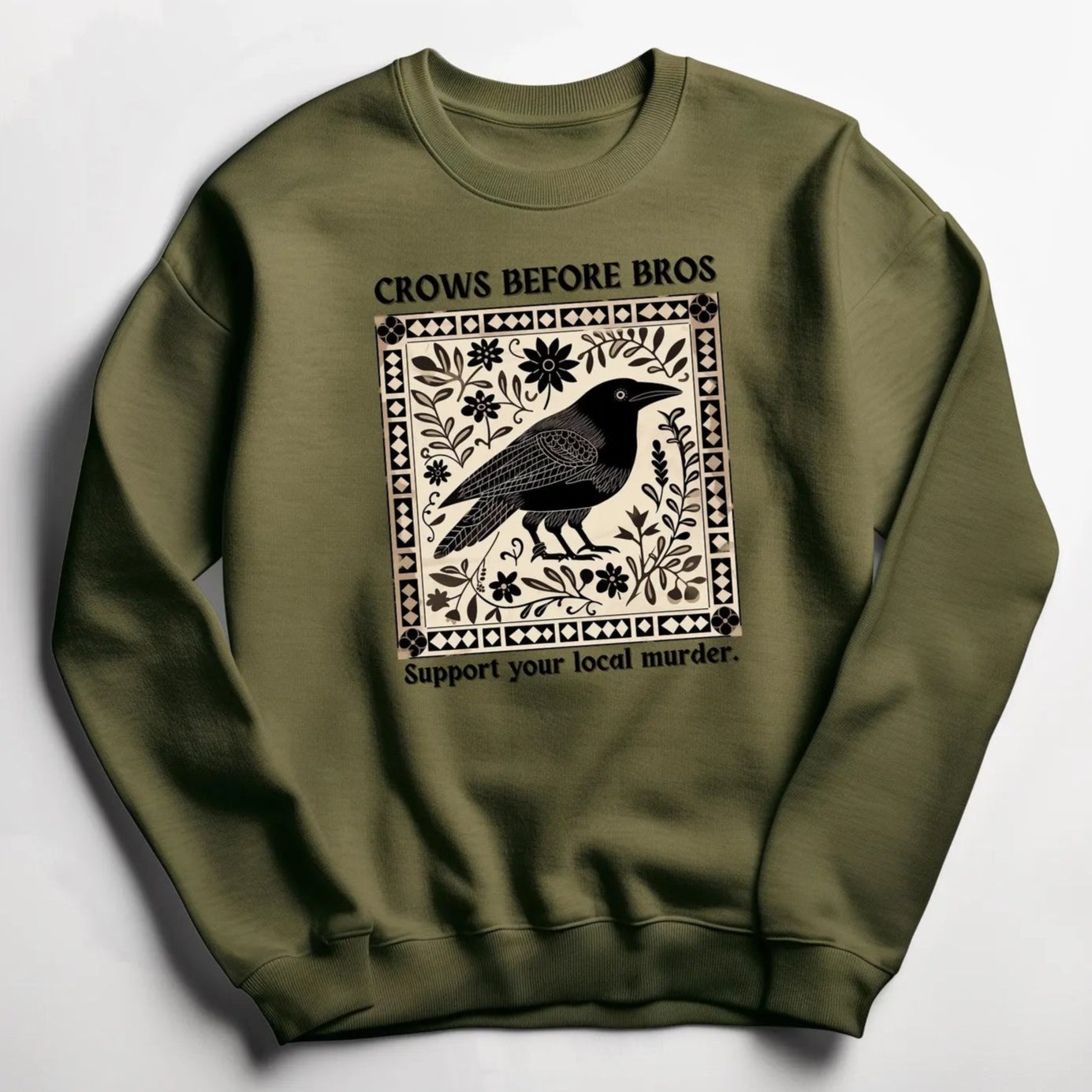 Crows Before Bros Sweatshirt