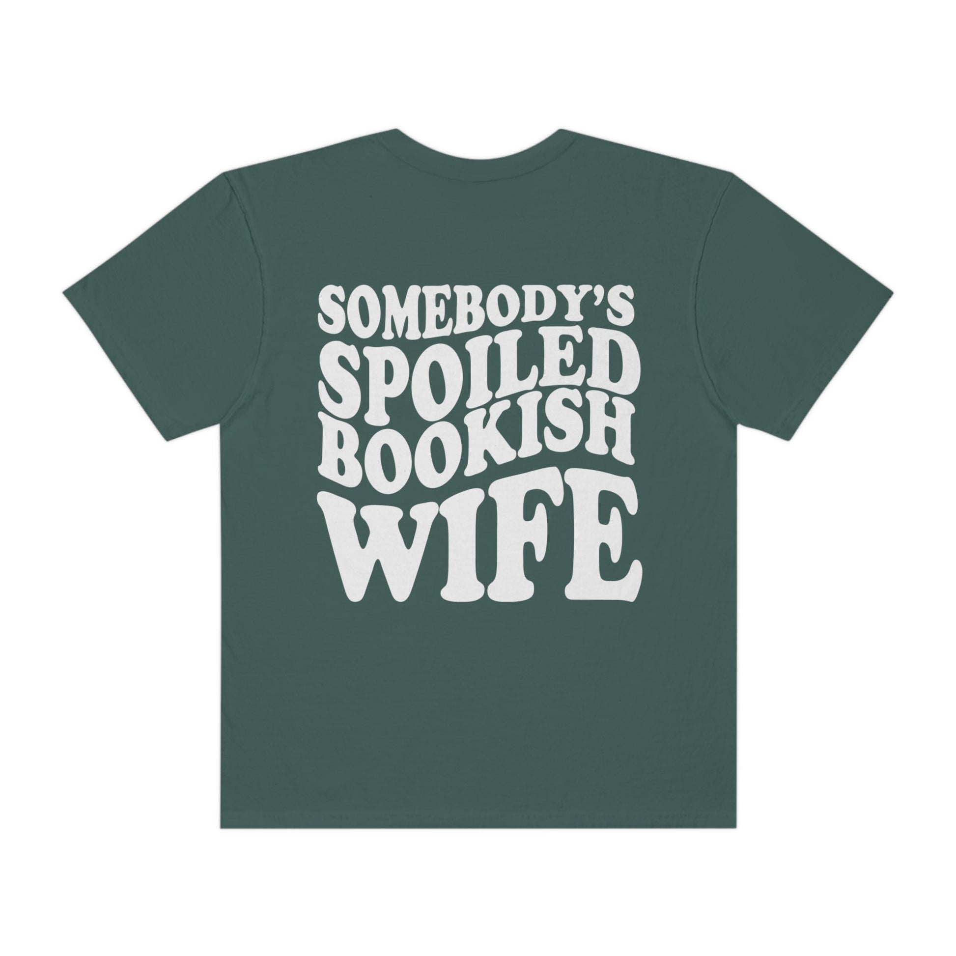 Somebody's Spoiled Bookish Wife Shirt | Comfort Colors Bookish T-Shirt, Dark Romance Romantasy Reader Shirt Gift For Book Lover ACOTAR Merch