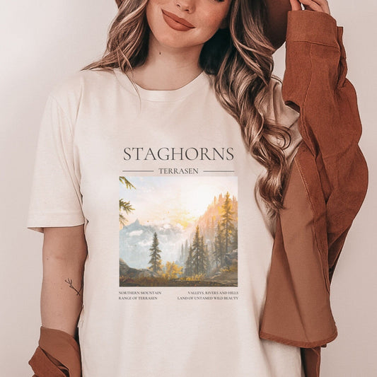 Staghorns Shirt, Official SJM Merch, Throne of Glass Shirt, King of the North shirt, TOG, SJM, Bookish gifts, Throne of Glass Fandom,