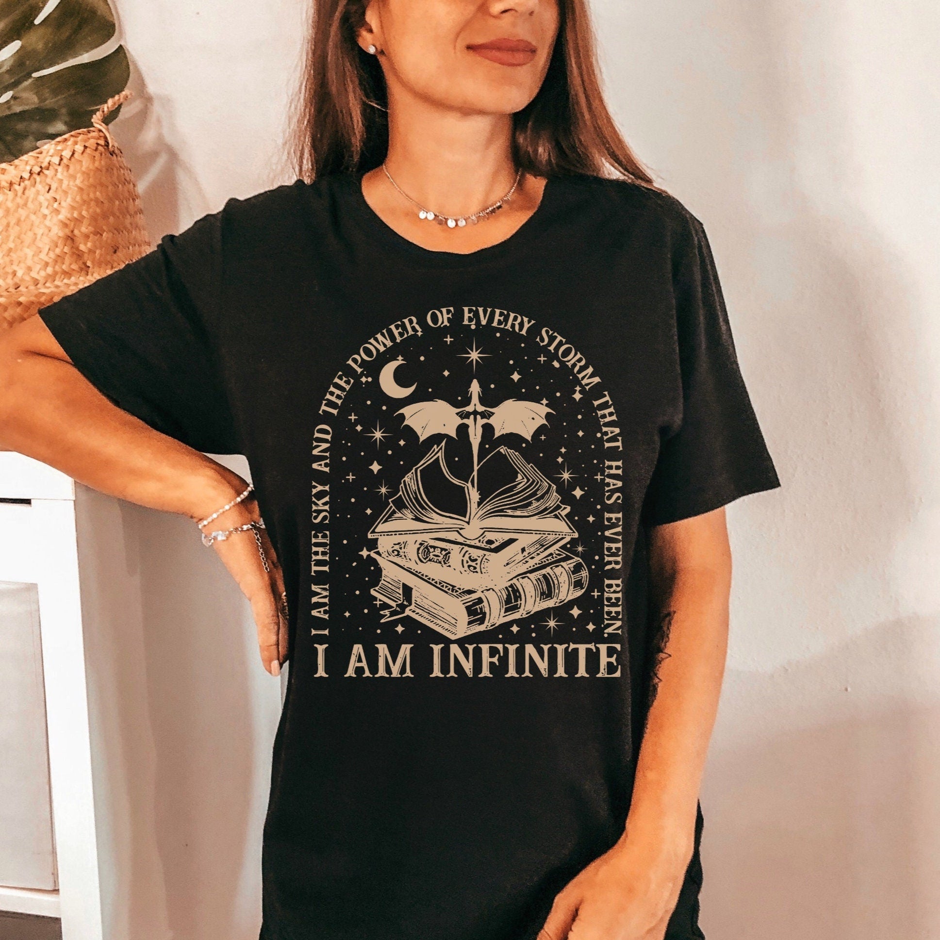 Fourth Wing Shirt, I Am The Sky And The Power Of Every Storm, Dragon Rider Shirt, Rebecca Yarros Tee, Bookish Sweatshirt, Gifts For Readers