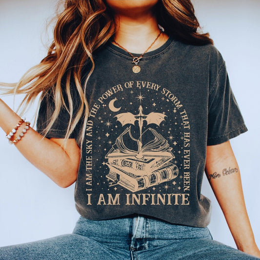 Fourth Wing Shirt, I Am The Sky And The Power Of Every Storm, Dragon Rider Shirt, Rebecca Yarros Tee, Bookish Sweatshirt, Gifts For Readers