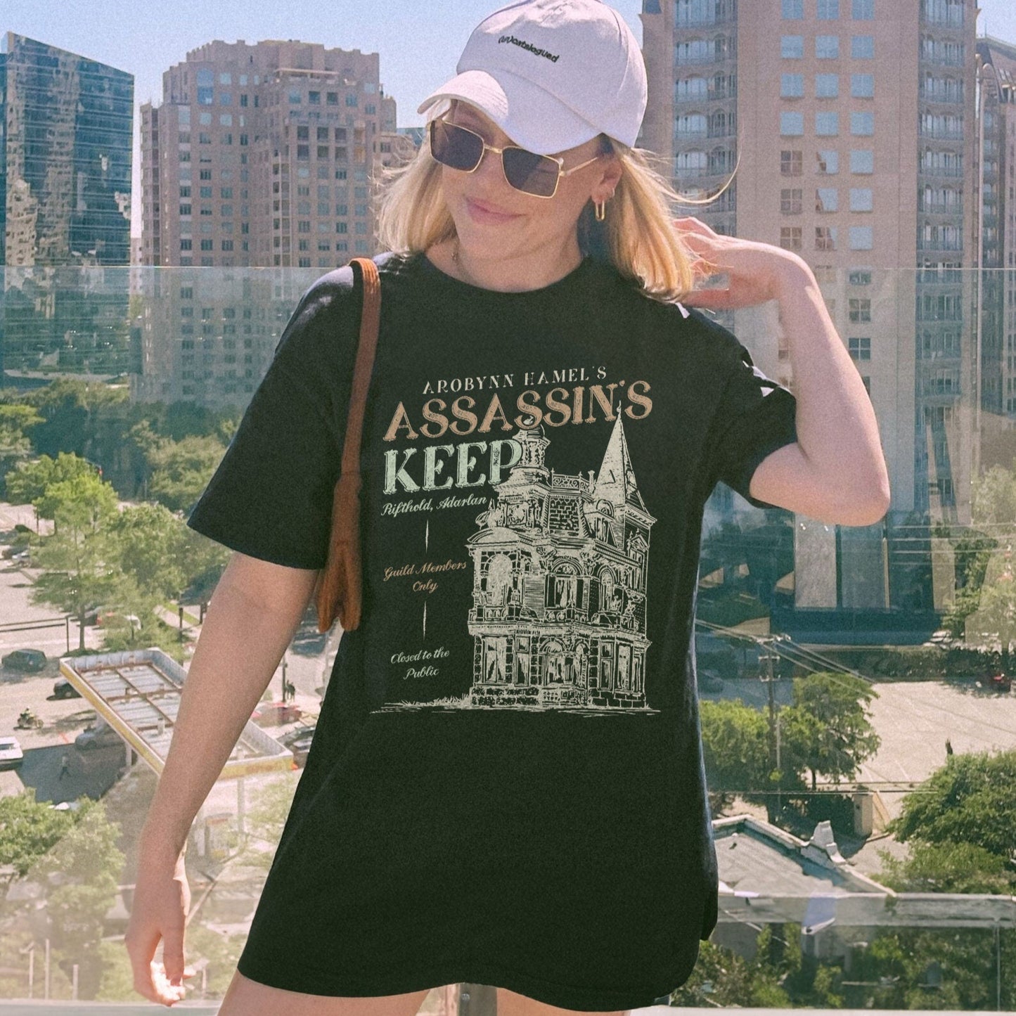 Assassin's Keep Shirt | Throne Of Glass Merch Aelin Galathynius Terrasen Licensed SJM Universe Merch ACOTAR Crescent City Manon Blackbeak