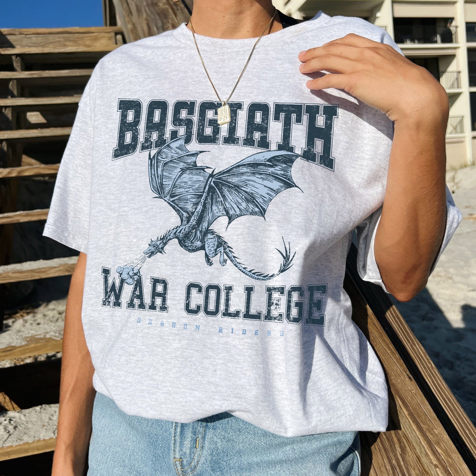 Basgiath War College Shirt | Fourth Wing Shirt Dragon Rider Violet Sorrengail Xaden Riorson Fantasy Bookish The Empyrean Series Booktok